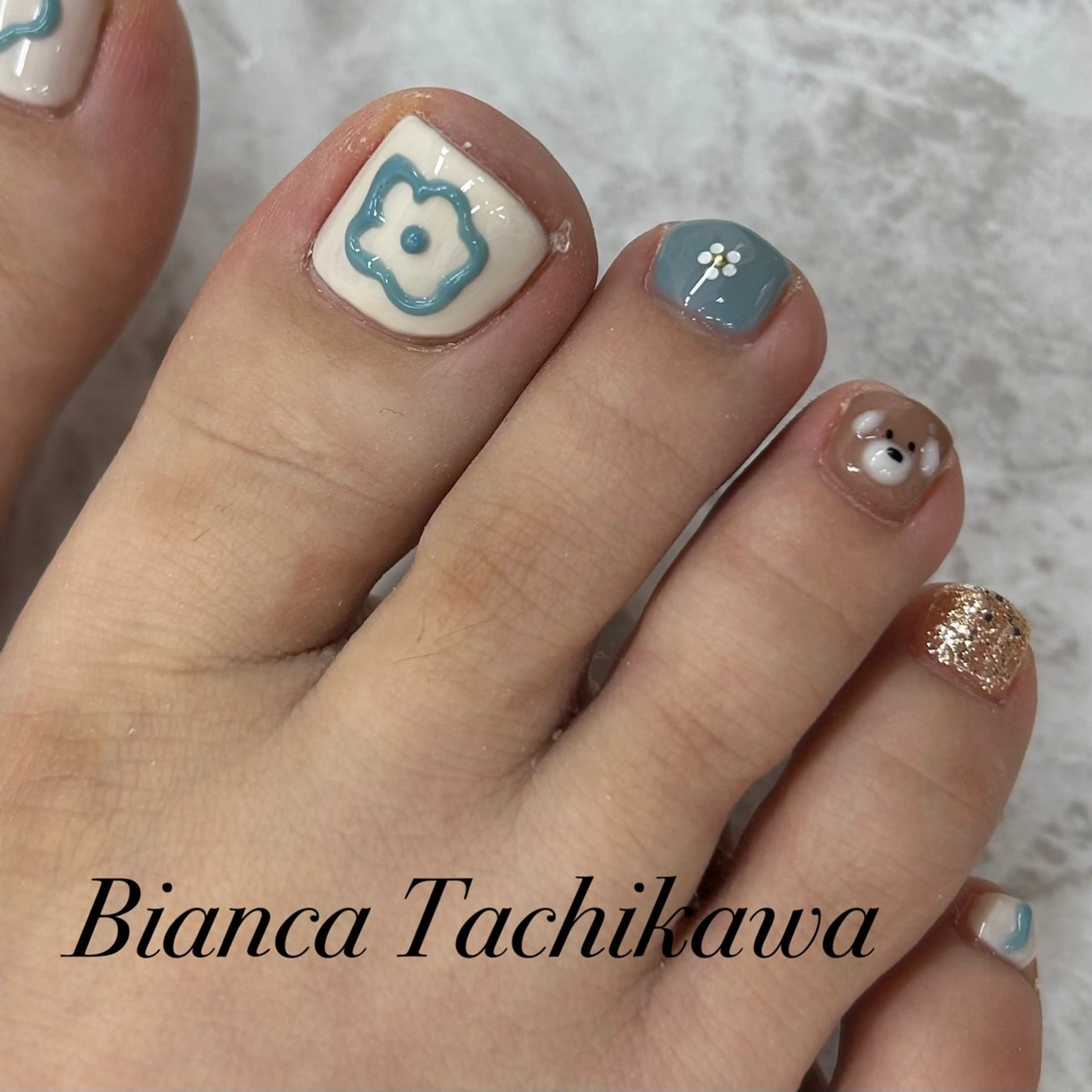 ネイル Bianca 立川店 小川のネイルデザイン