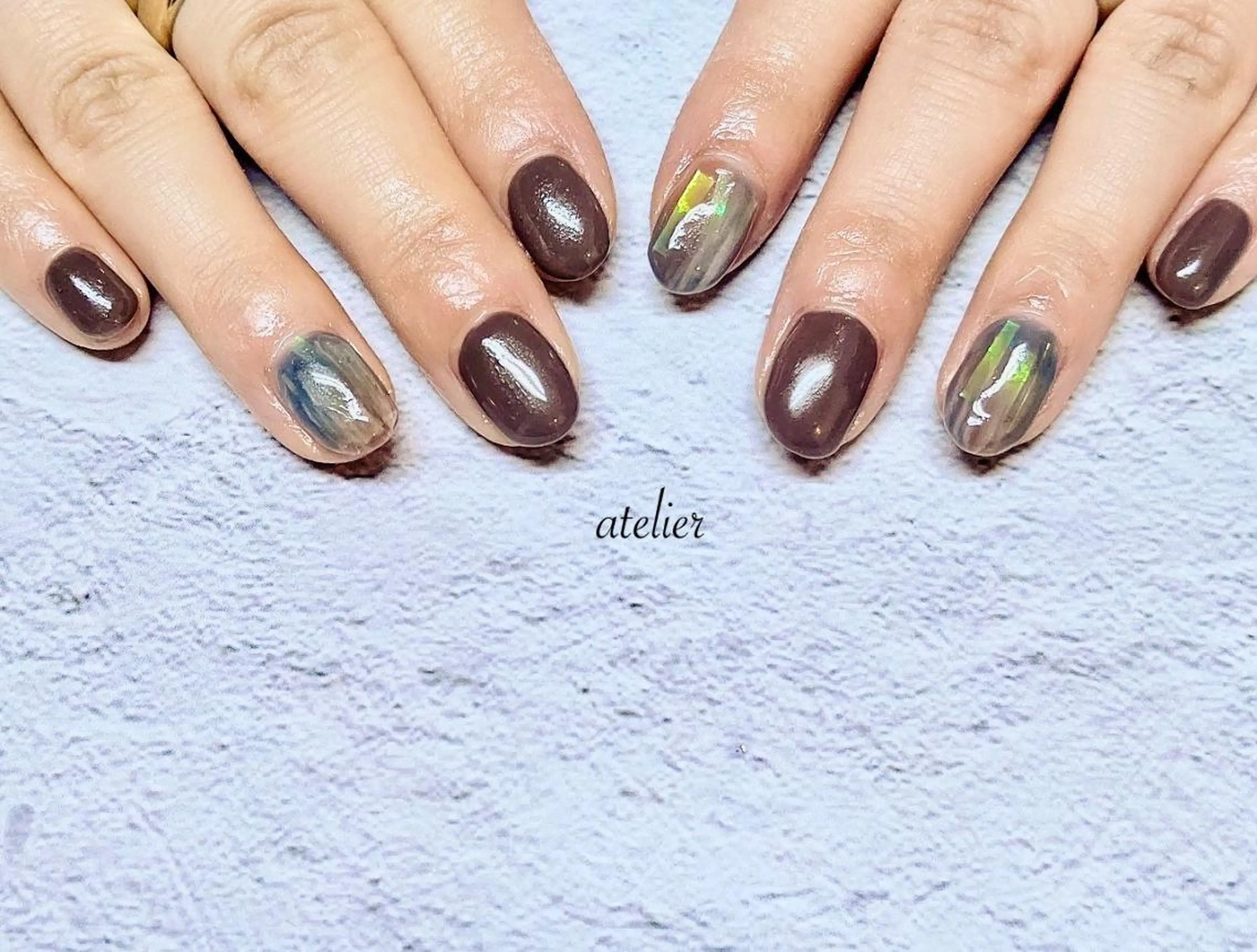 ネイル アートネイル ニュアンスネイル atelier -02tsuboのネイルデザイン