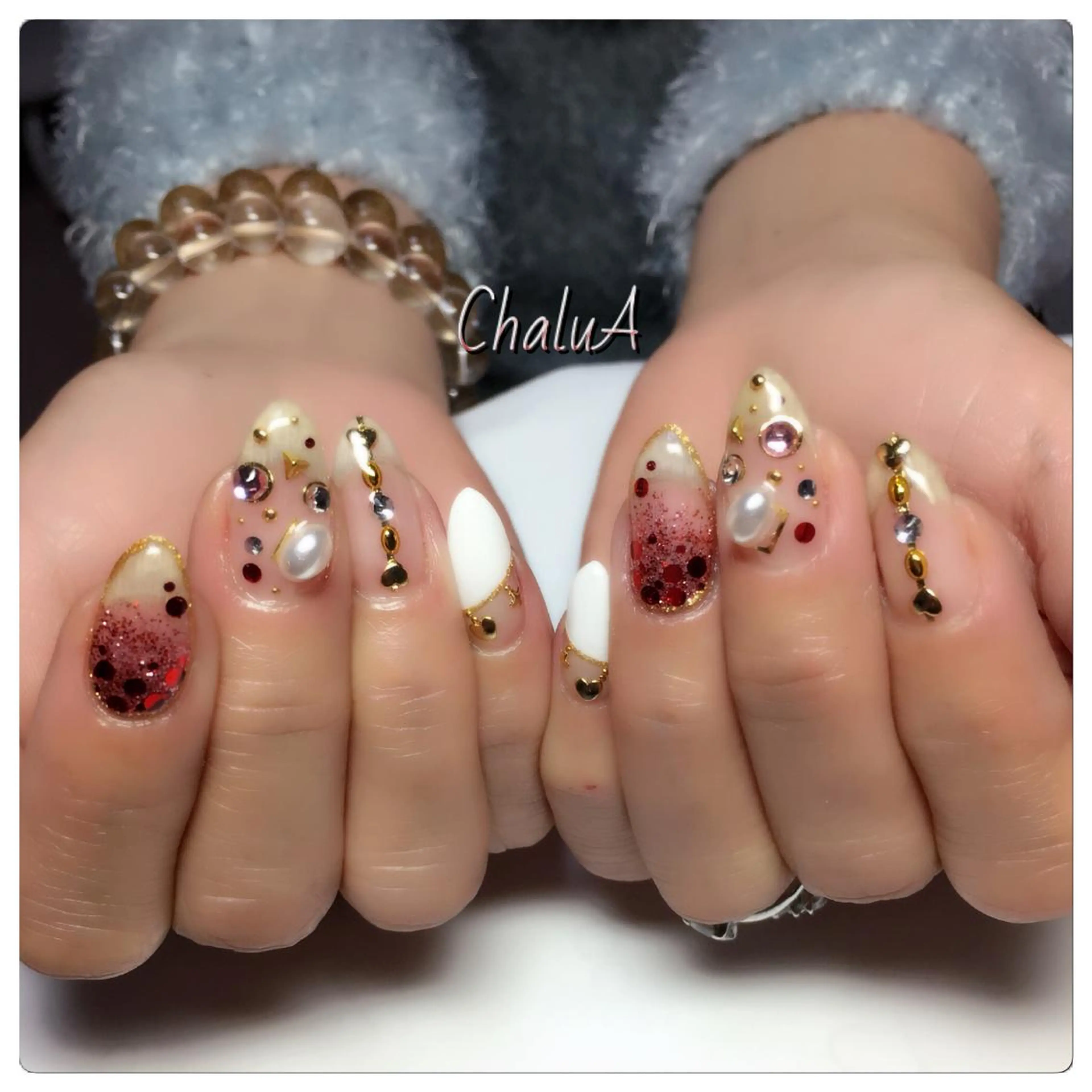 ネイル バレンタイン irooo 21のネイルデザイン