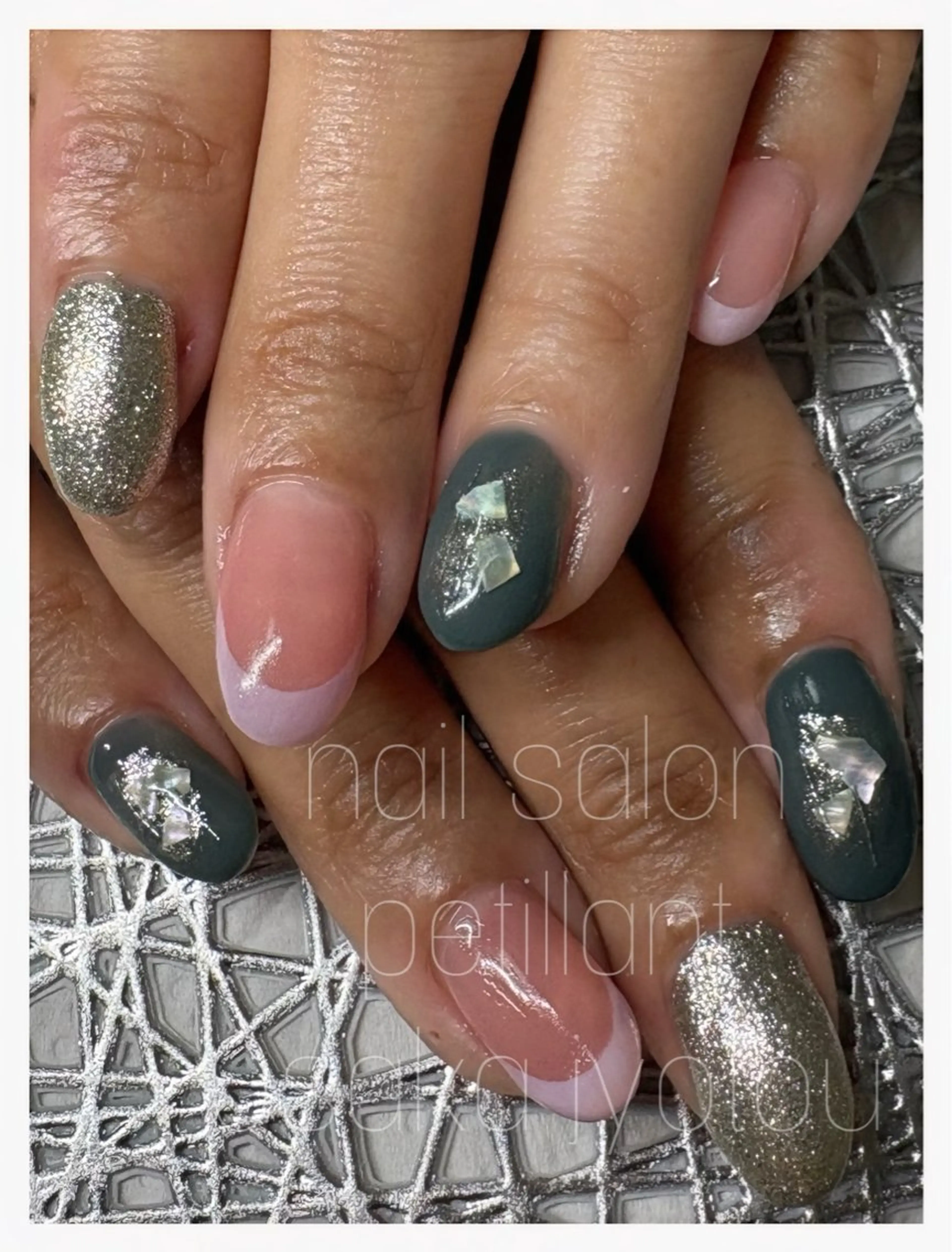 ネイル アートネイル nail salon petillantのネイルデザイン