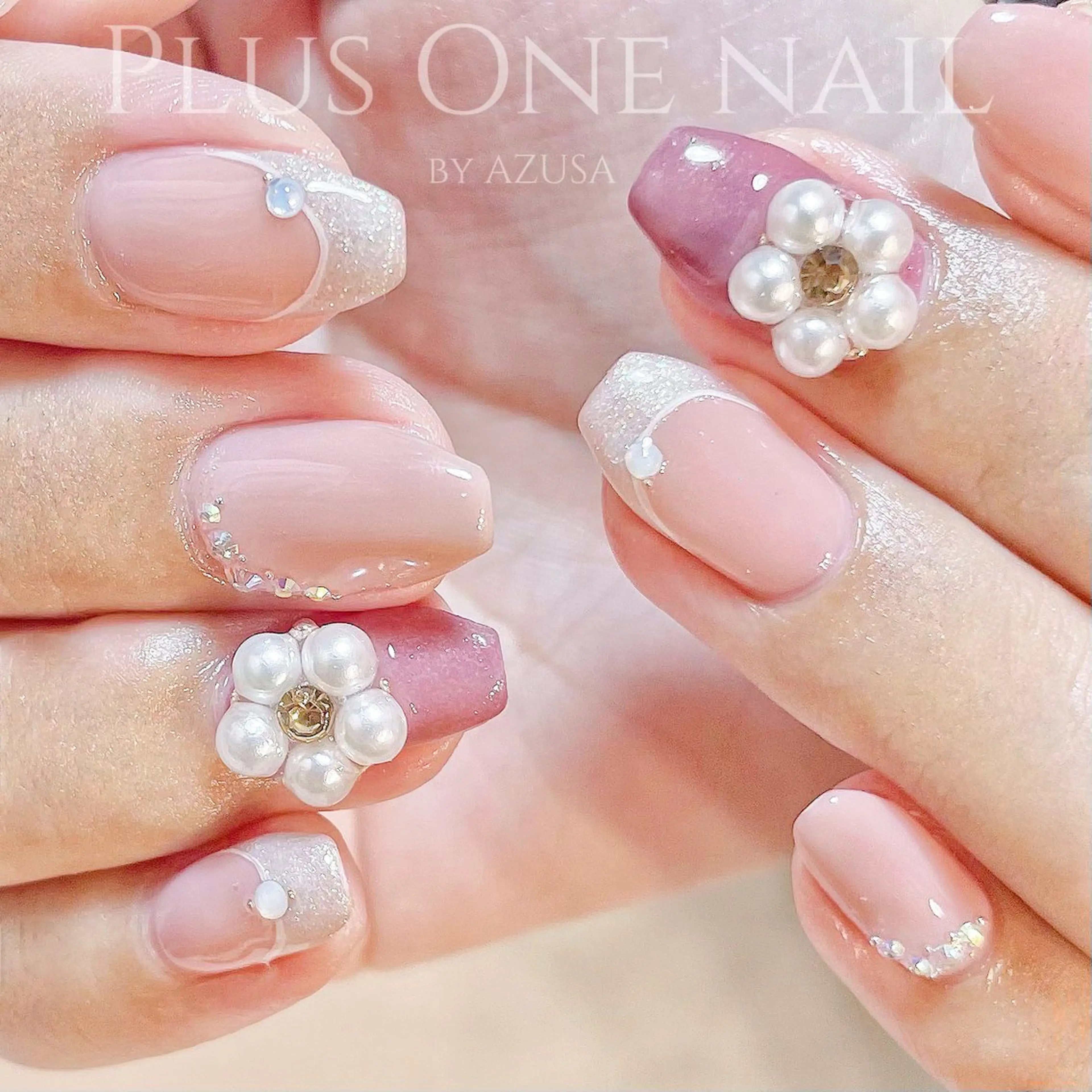 ネイル PLUS ONE    ネイルサロン所属・Plus  One _AZUSAのネイルデザイン