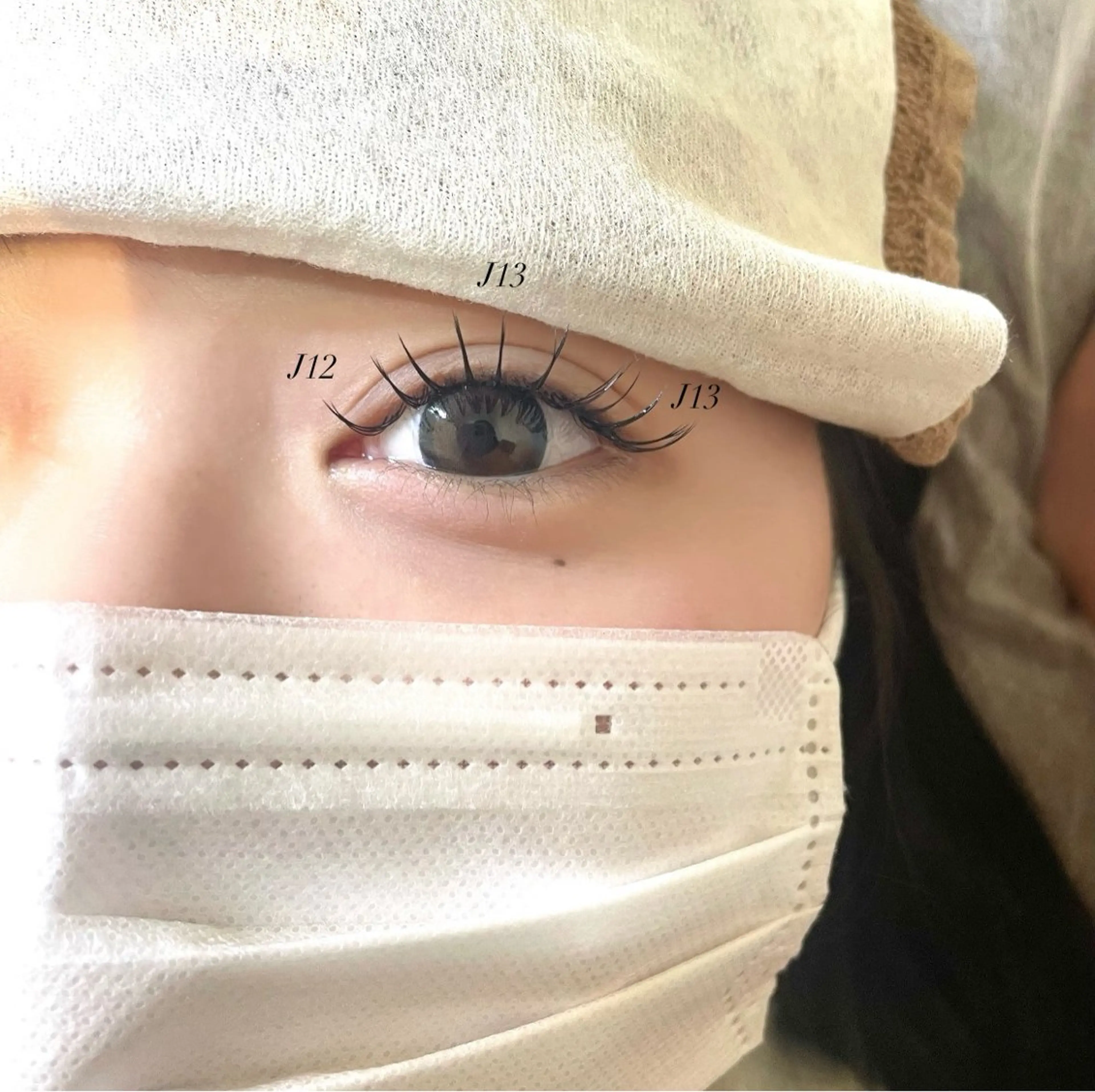 マツエク・マツパ ゴージャス Jカール シルク 船山 一花のマツエク・マツパデザイン