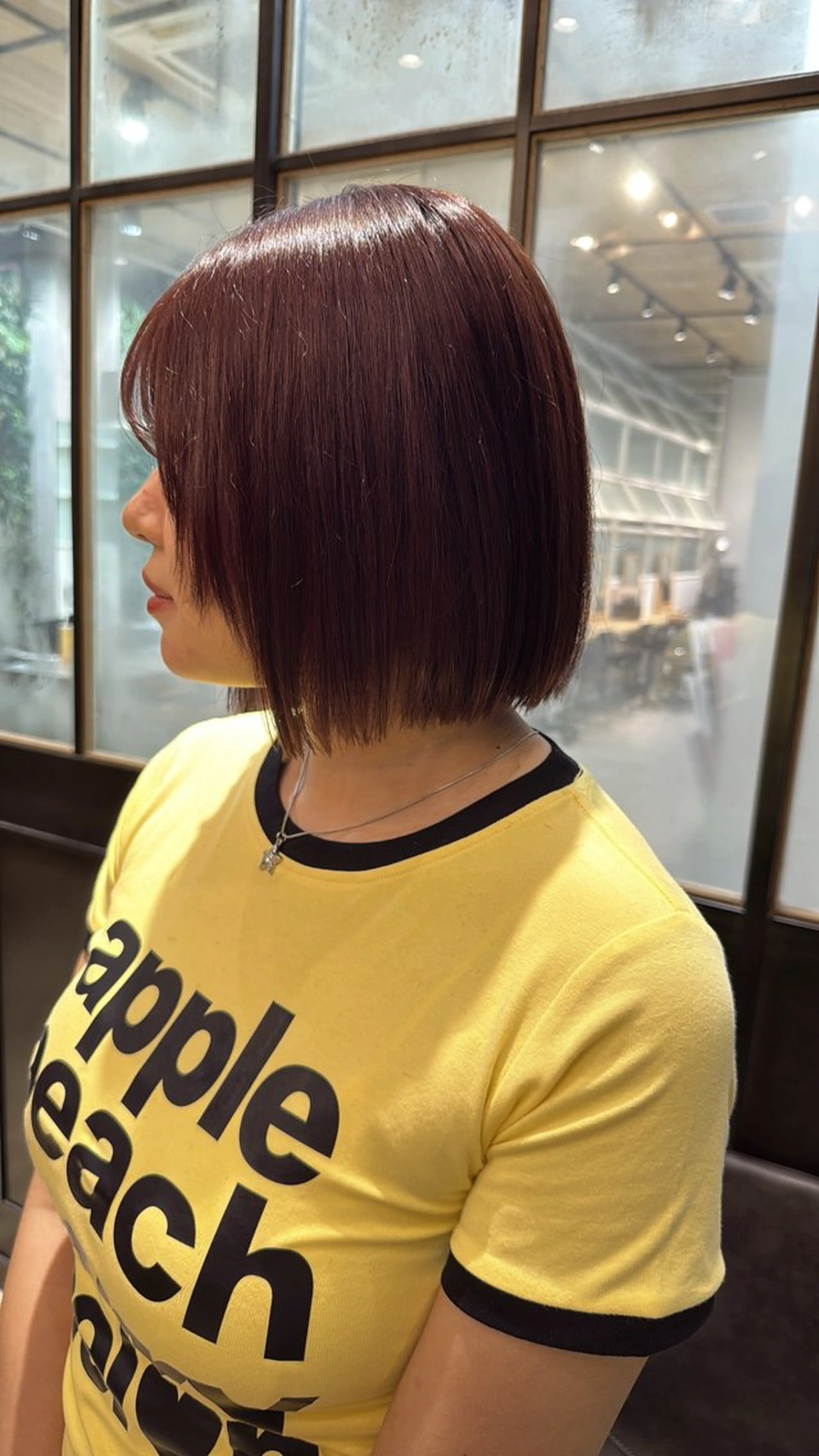 ショート カット ヘアカラー レイヤーカット /momocaのヘアスタイル