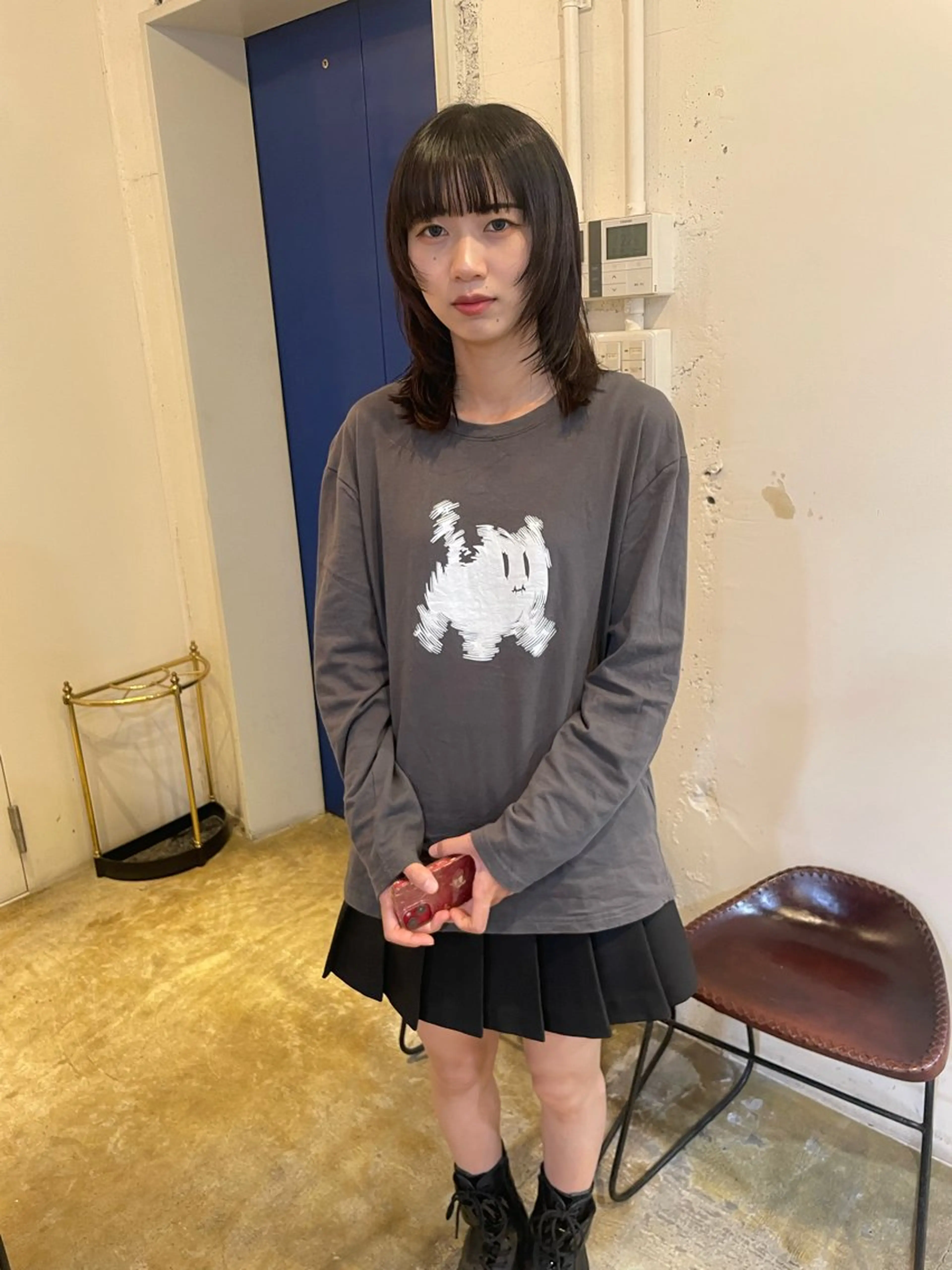 ミディアム ミディアムレイヤー レイヤーカット カット トリートメント MIOベージュカラー 柔らかいカラーのヘアスタイル