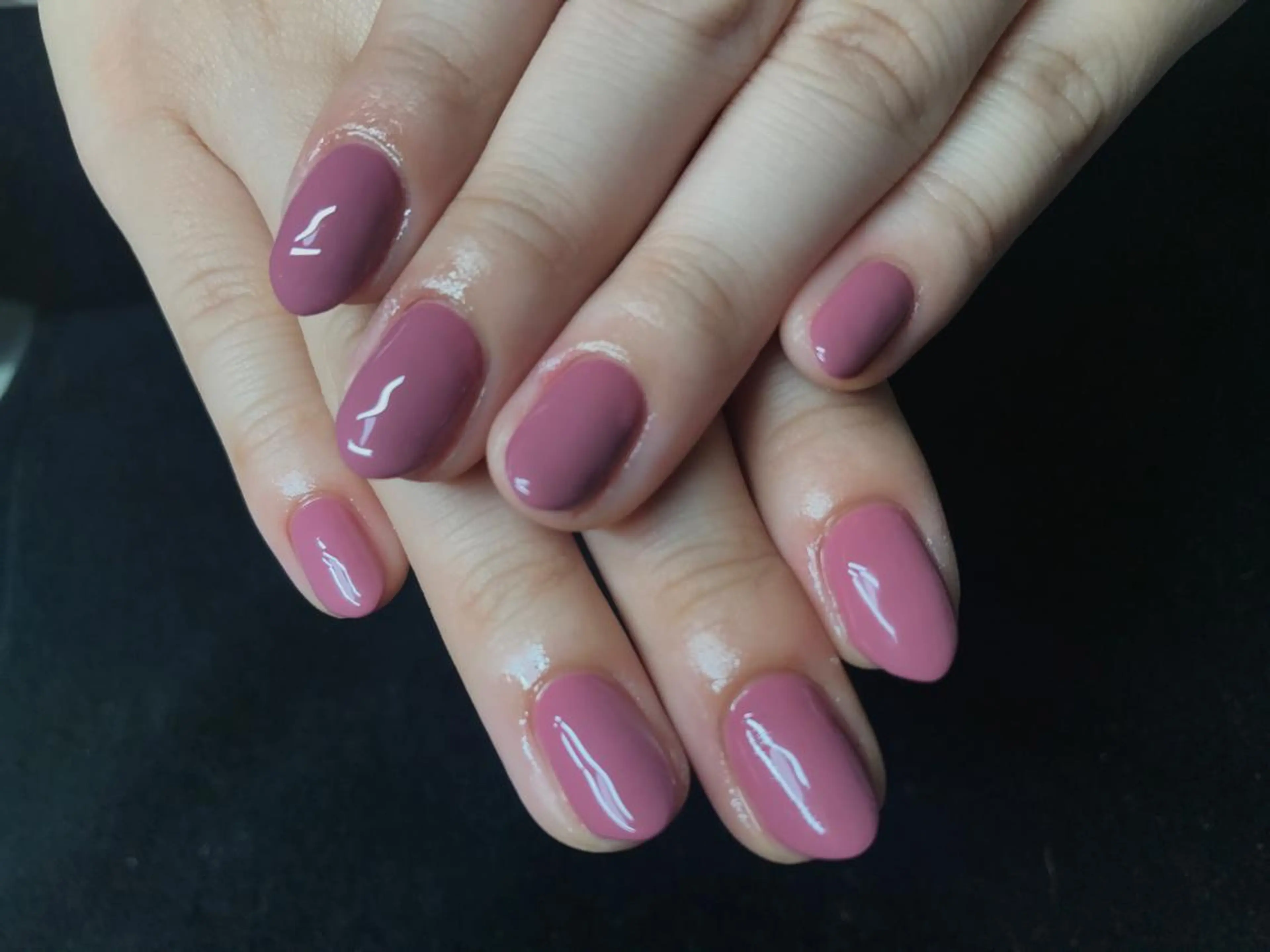 ネイル ワンカラーネイル ハンドネイル Mana‪ ‪·͜· ❤︎‬のネイルデザイン