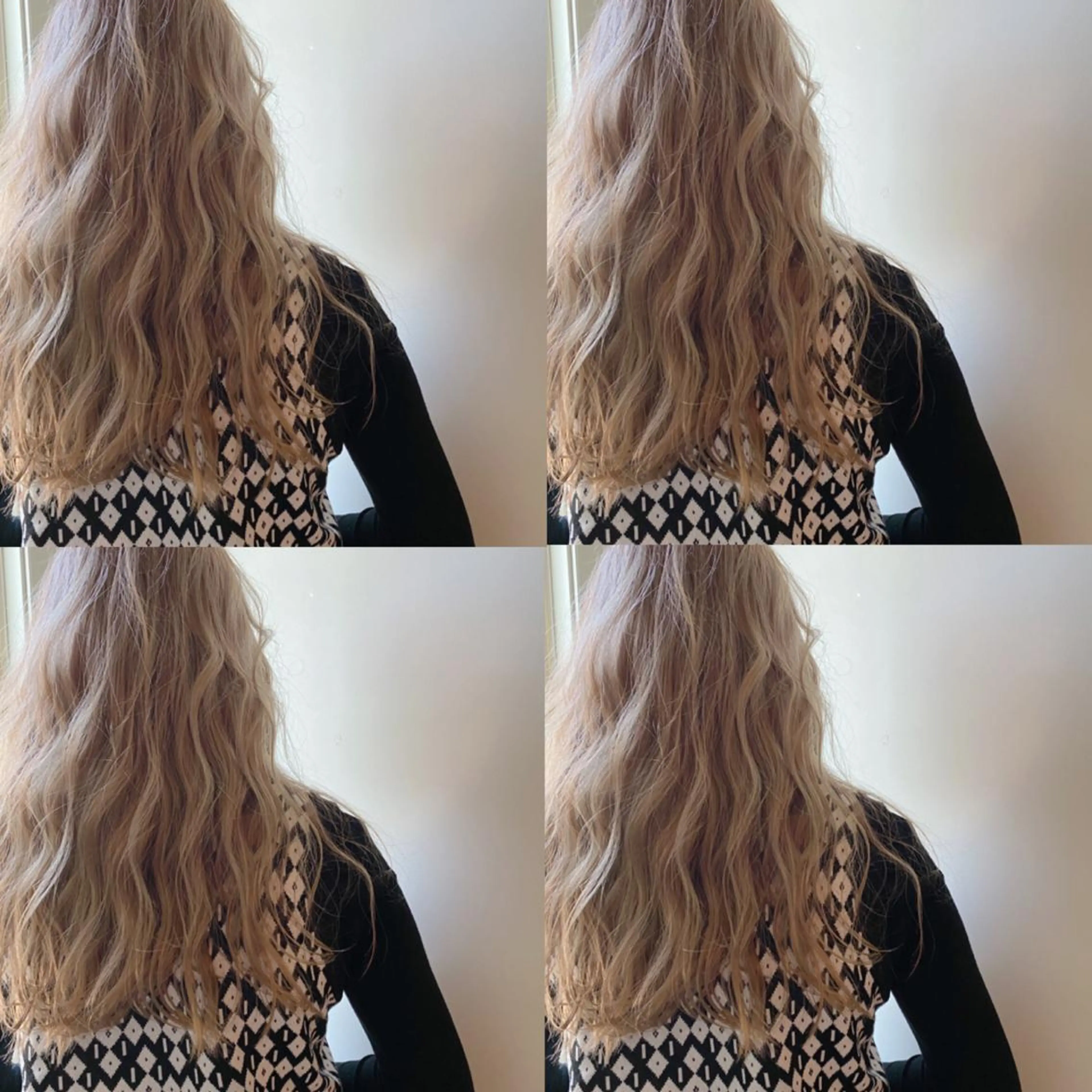 ロング カラー 美髪ストレート 川本雄己のヘアスタイル