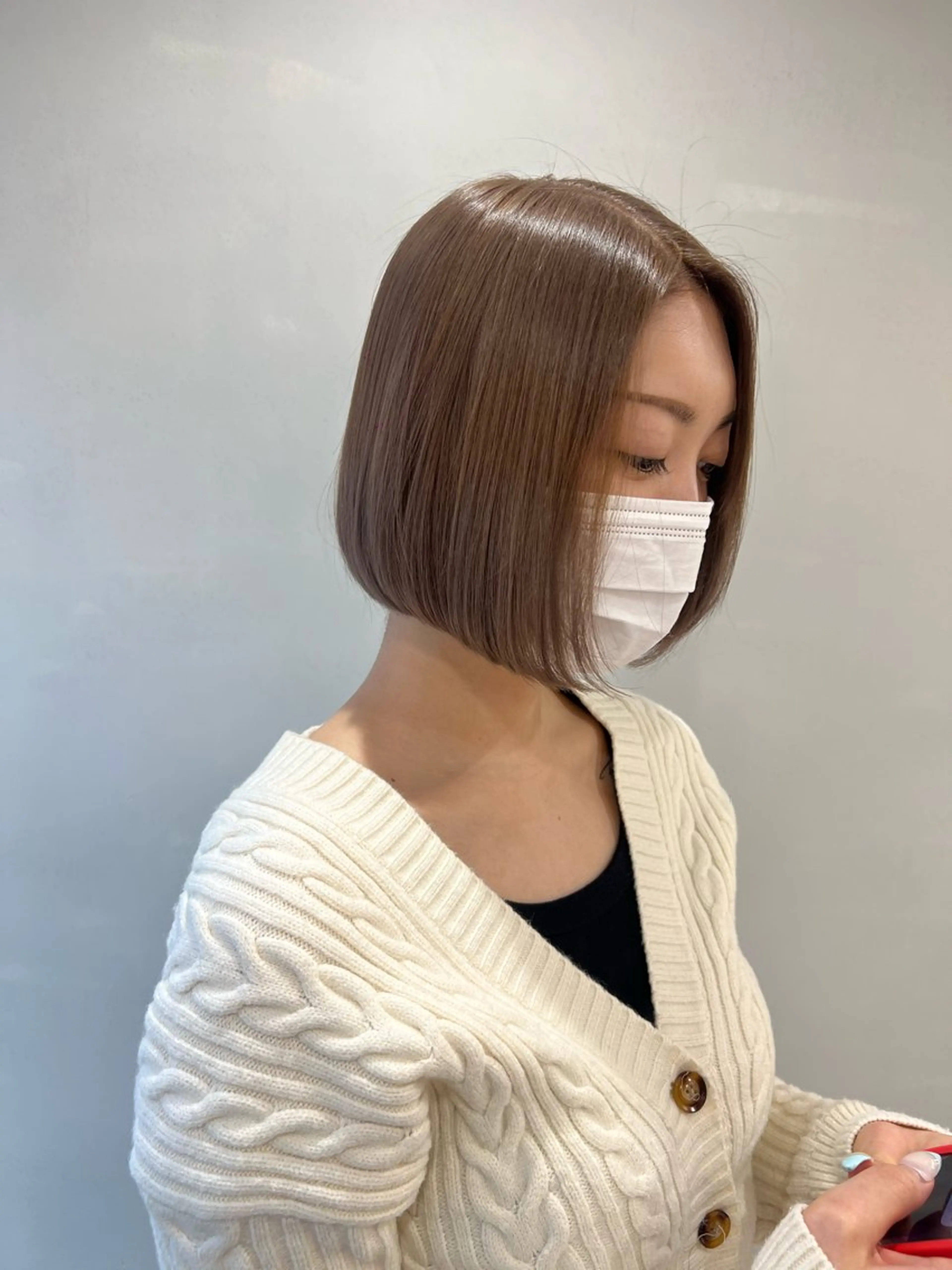 ショート カラー ボブ 【lapis渋谷】 Aoriのヘアスタイル
