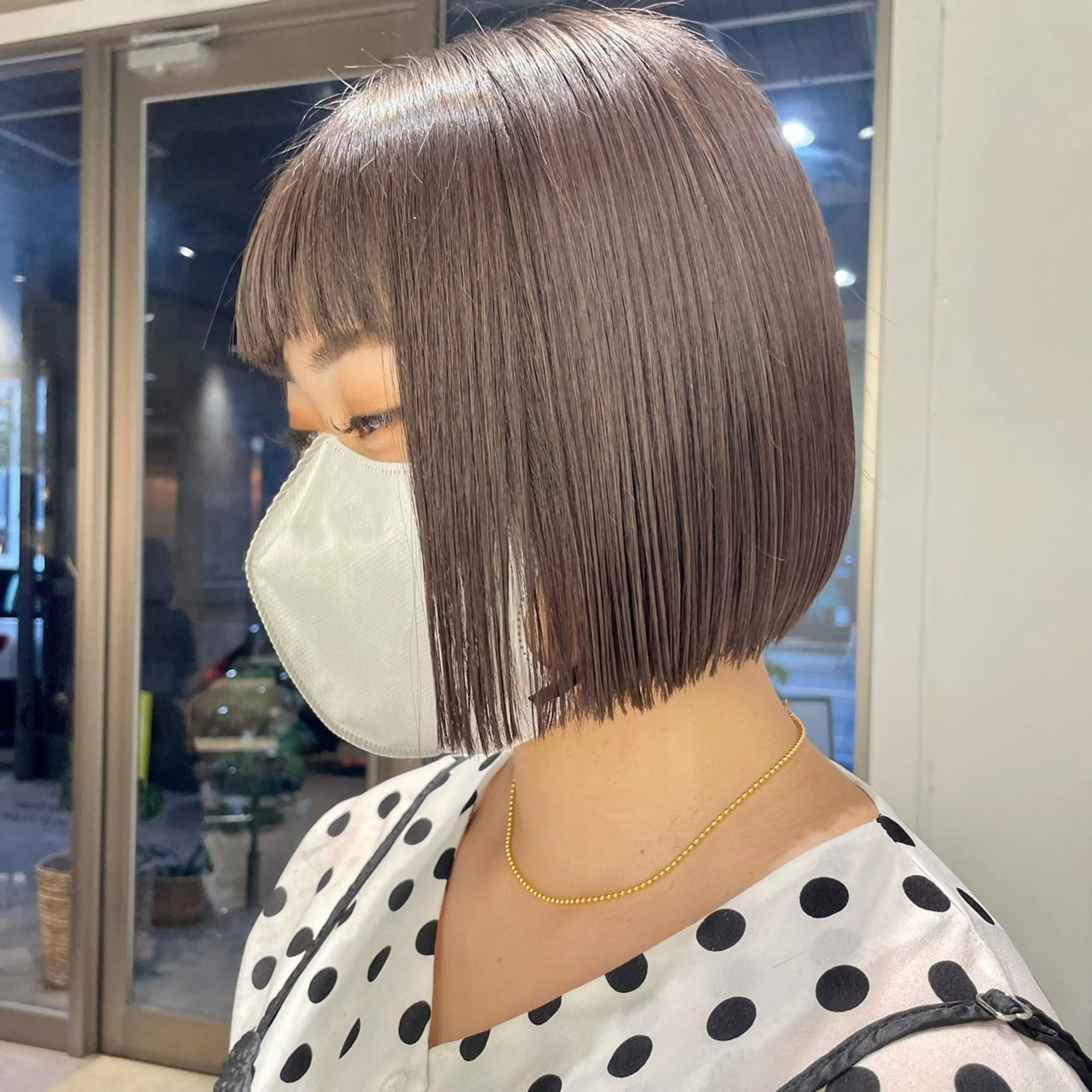 ショート カラー ボブ iLi🫧kim ryongna🦋のヘアスタイル