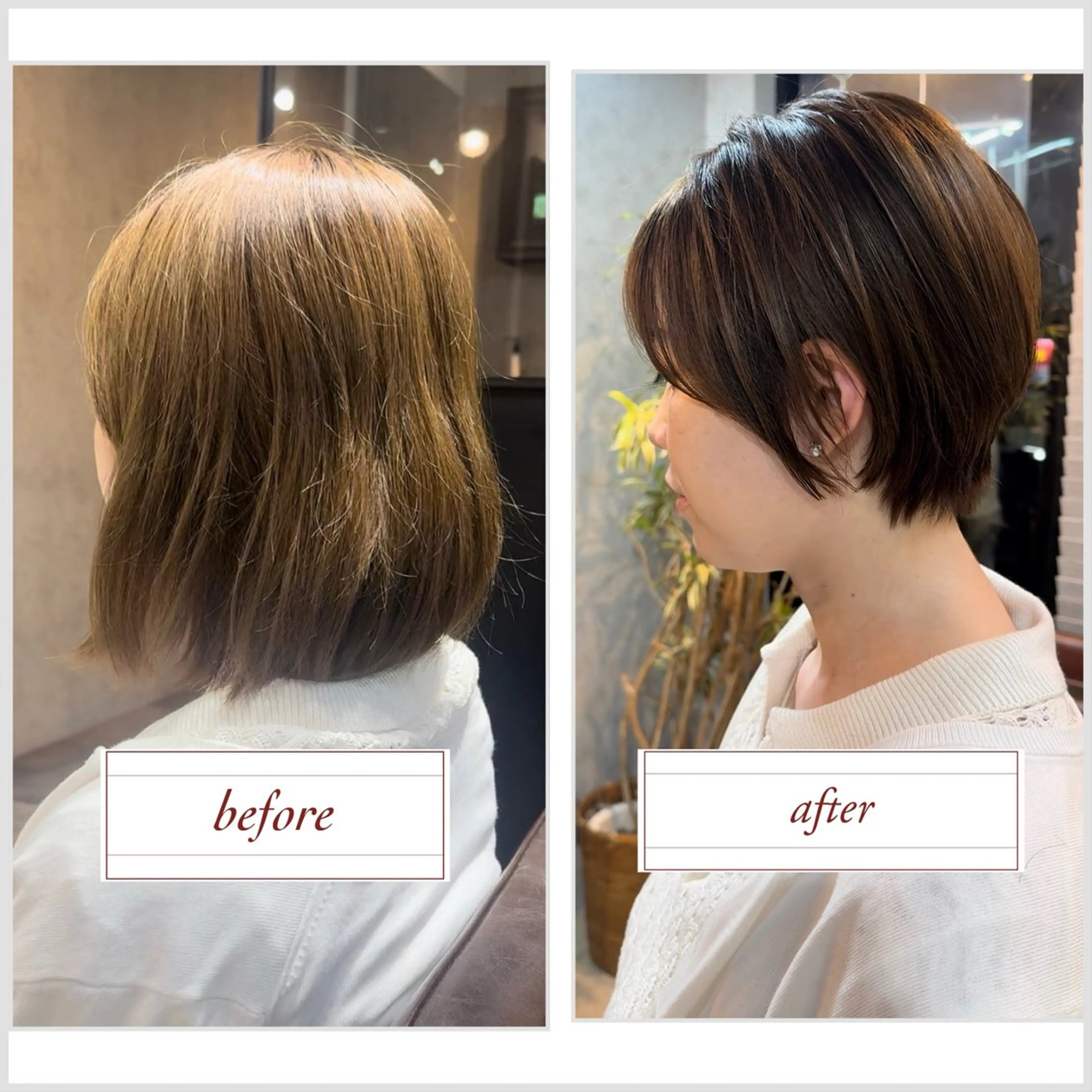 ショート ショートヘア 似合わせカット🍀 TAKAHASHIのヘアスタイル