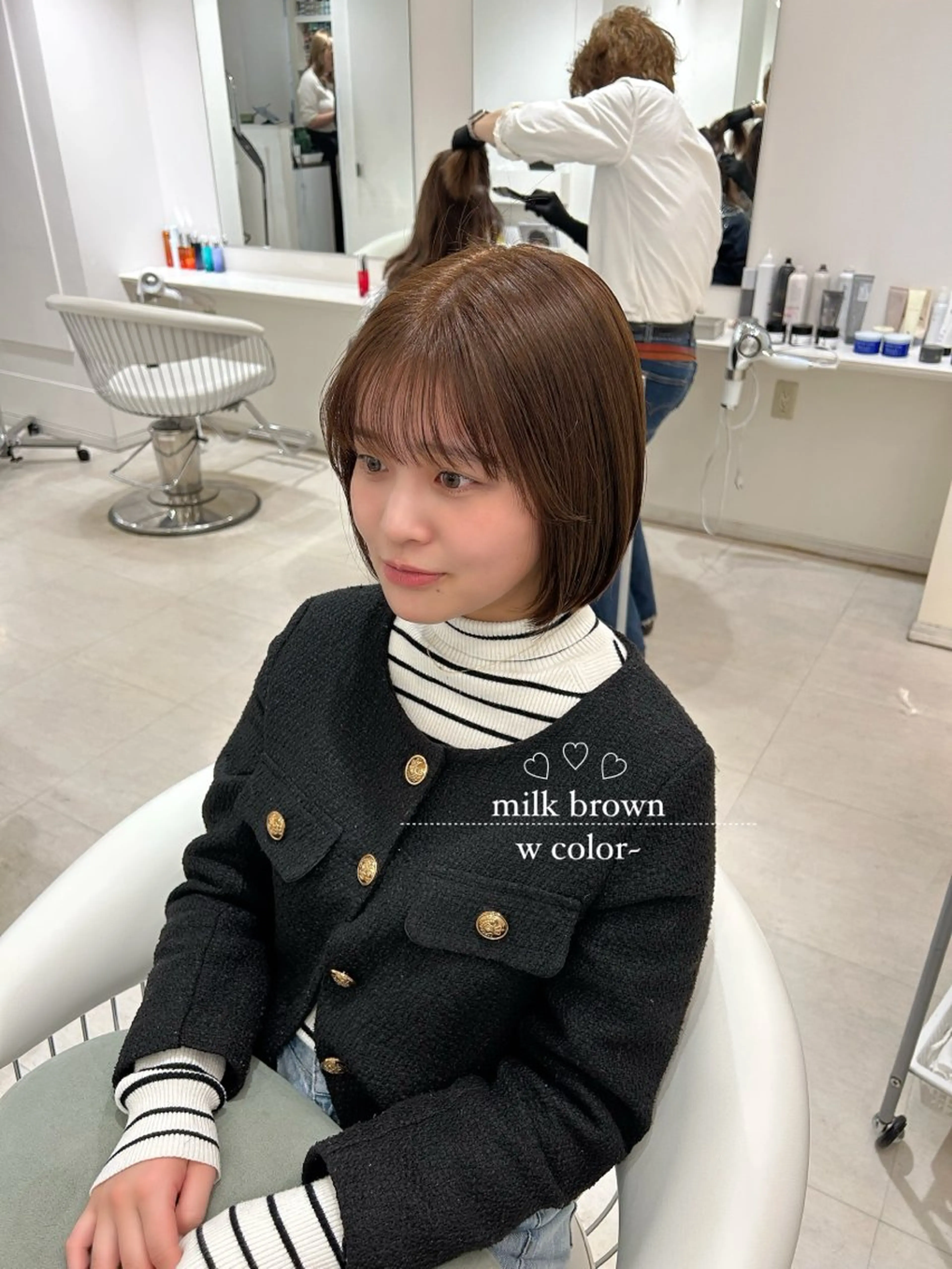 ミディアム カラー ParveMix┊ 太田 千尋🎀🪽のヘアスタイル