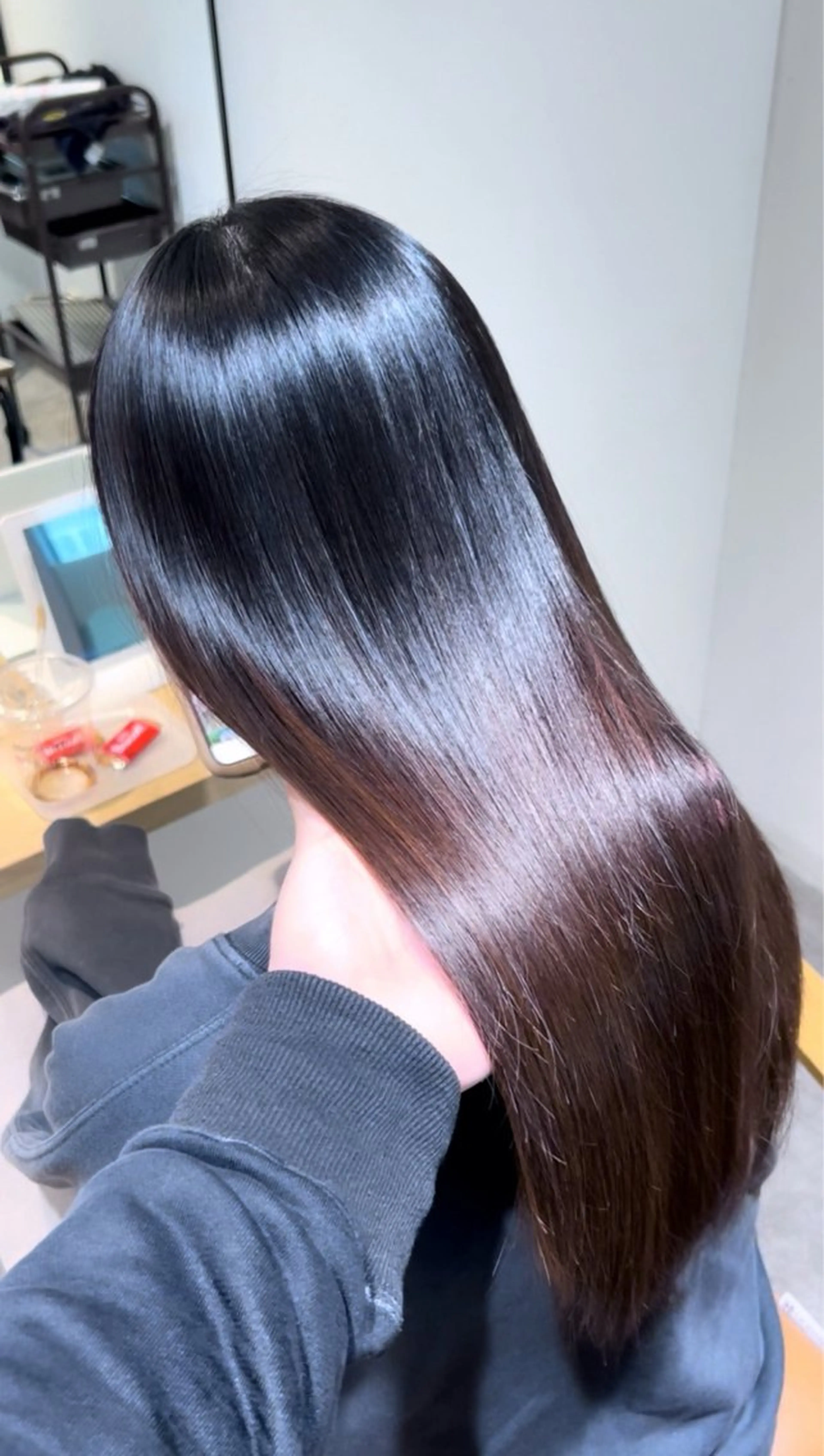 ロング カラー 髪質改善 縮毛矯正 髪質改善特化型美容師 🫧岡本璃来🫧のヘアスタイル