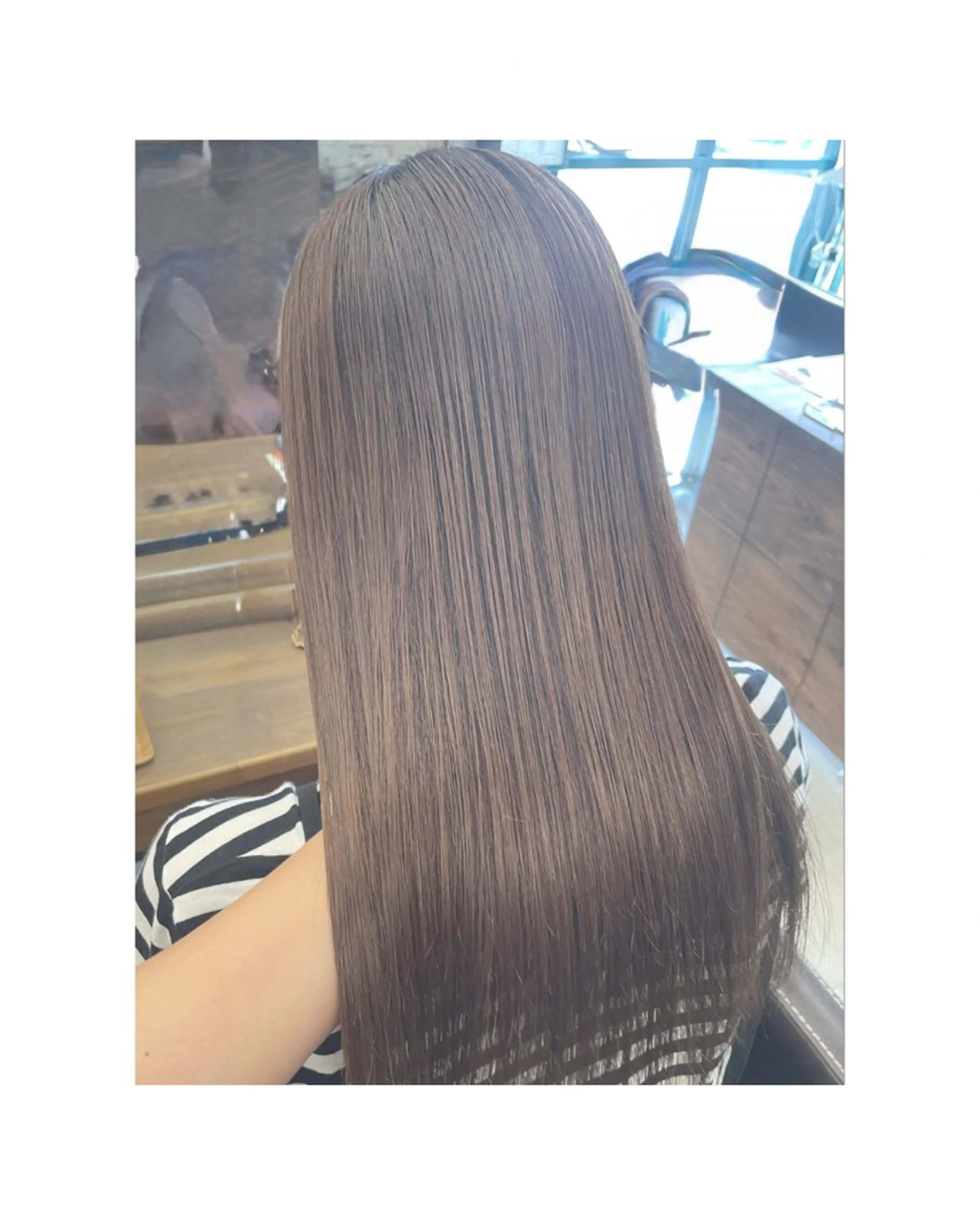 【大人気Trメニュー】艶カラー×髪ツヤ改善トリートメントの写真