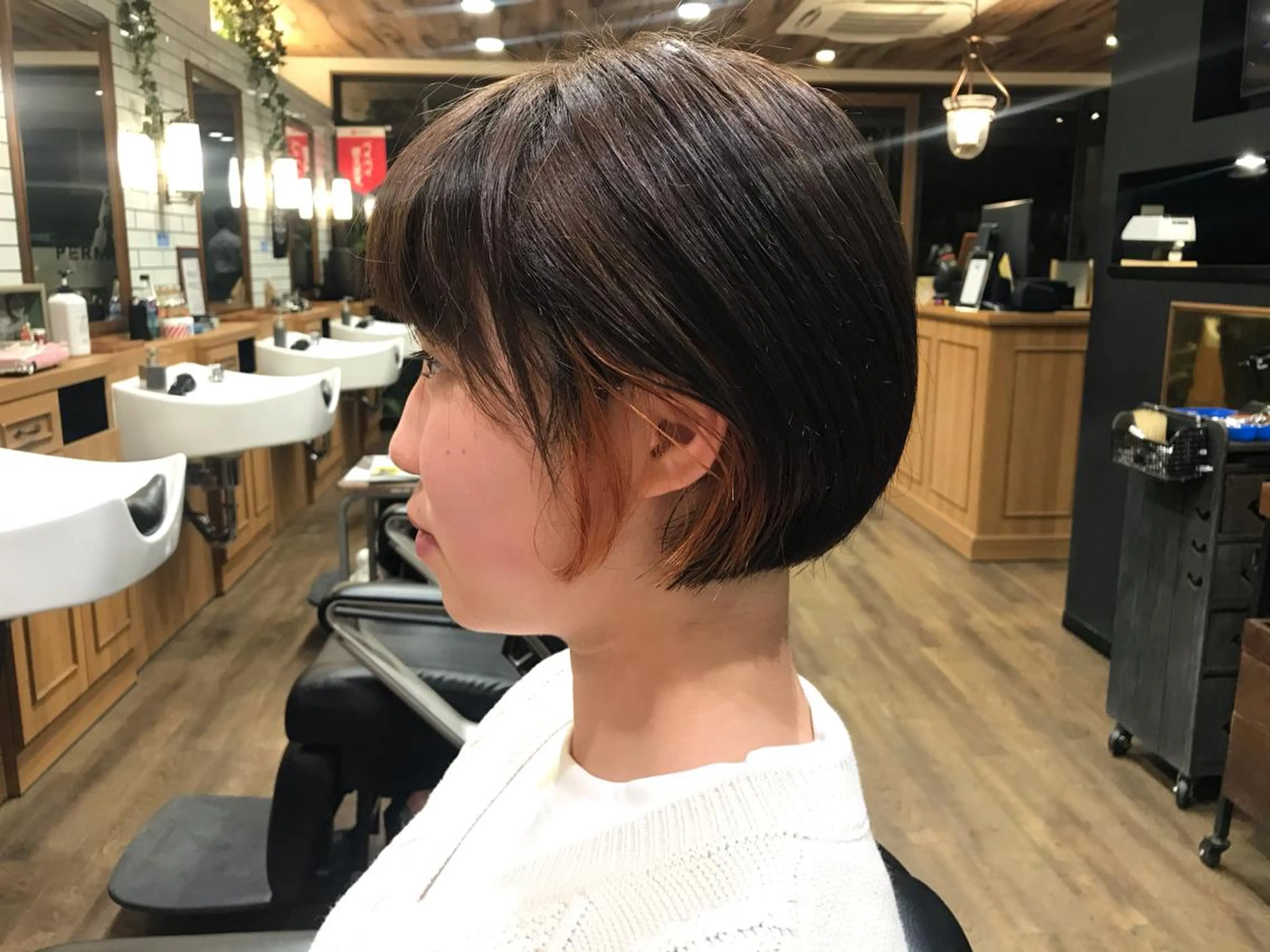 ショート ボブ 時久 葵のヘアスタイル