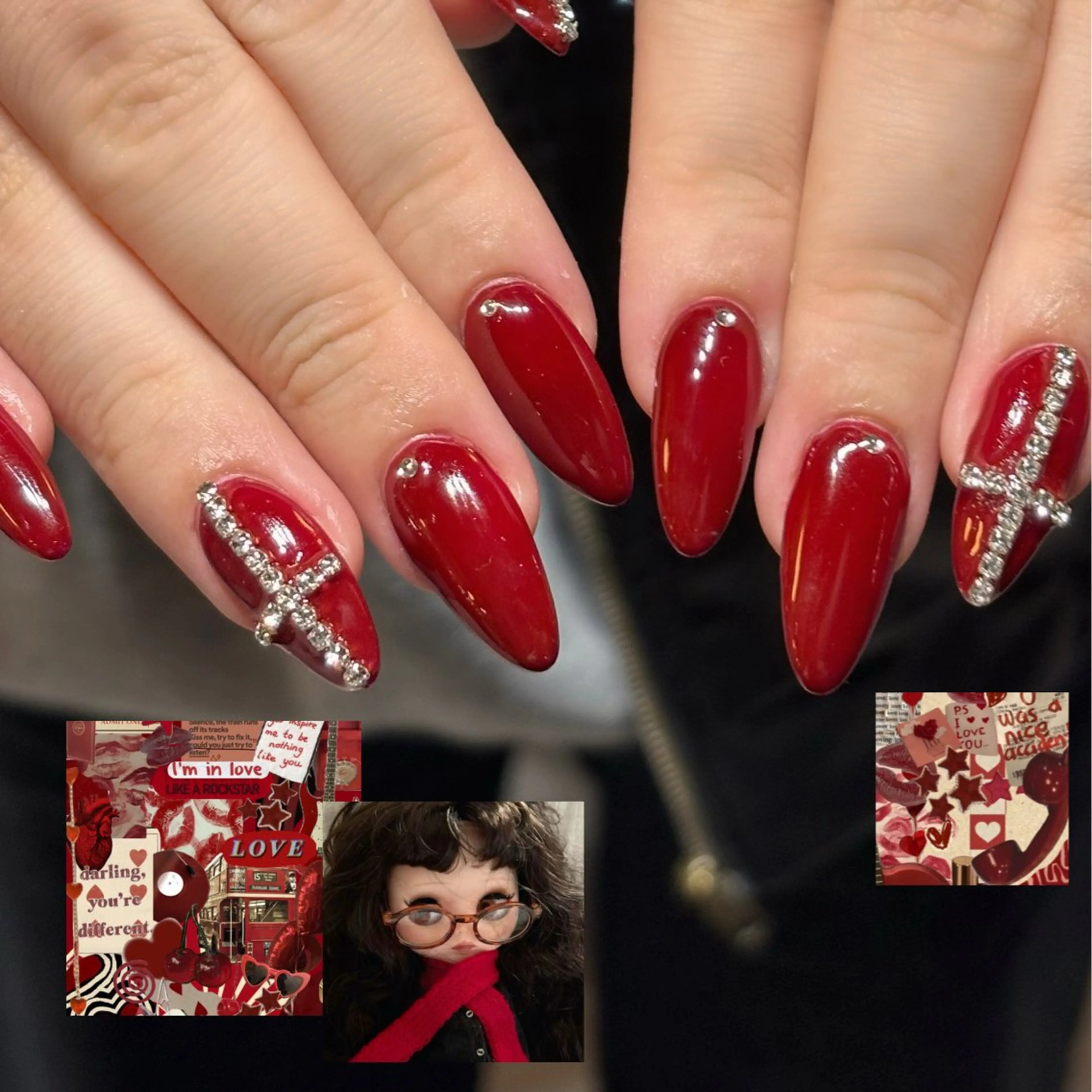 【次回予約限定🍒✨】人気no.1𓈊ˊ˗持ち込みデザインコース୨୧の写真