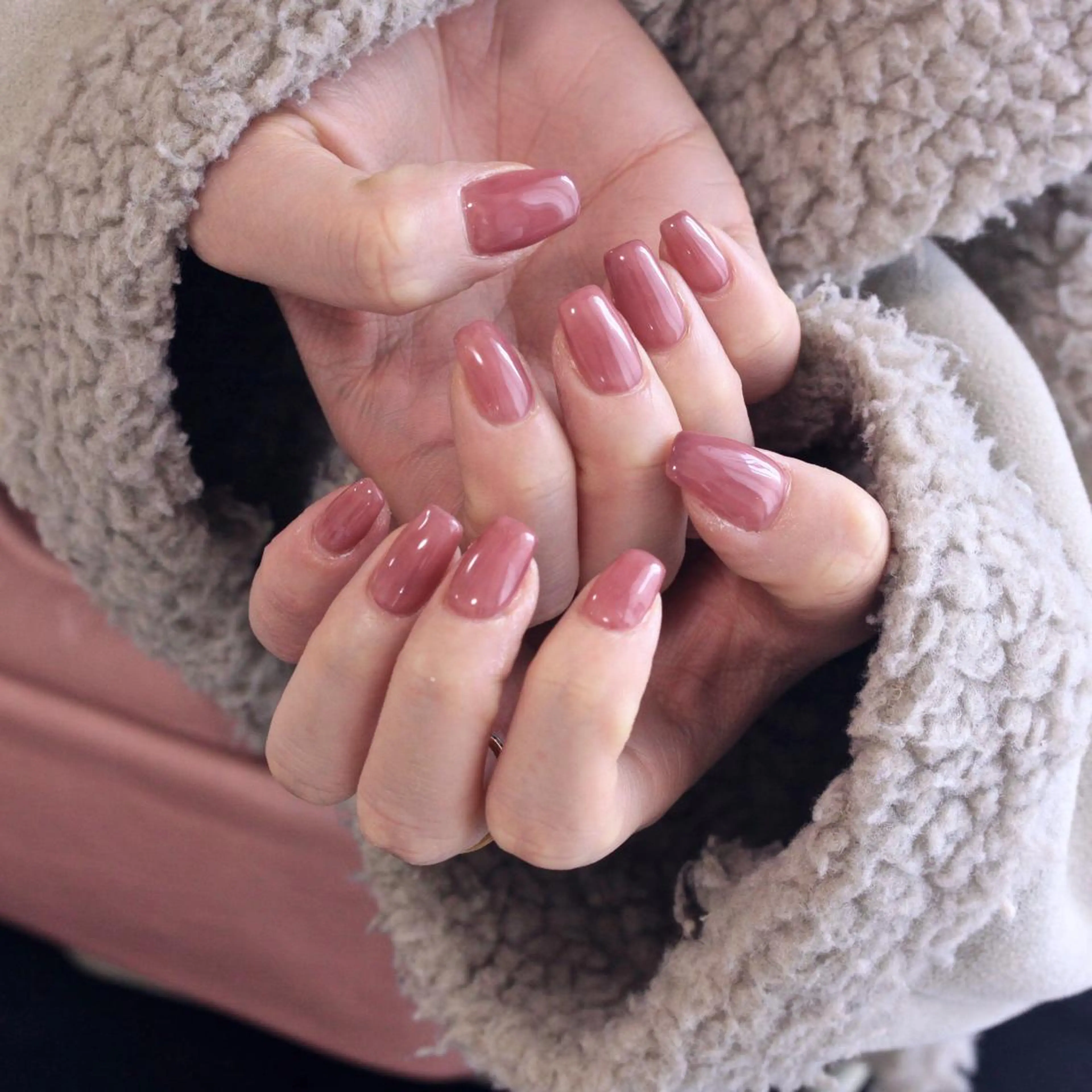 ネイル ピンク ハンドネイル Elio 国泰寺のネイルデザイン