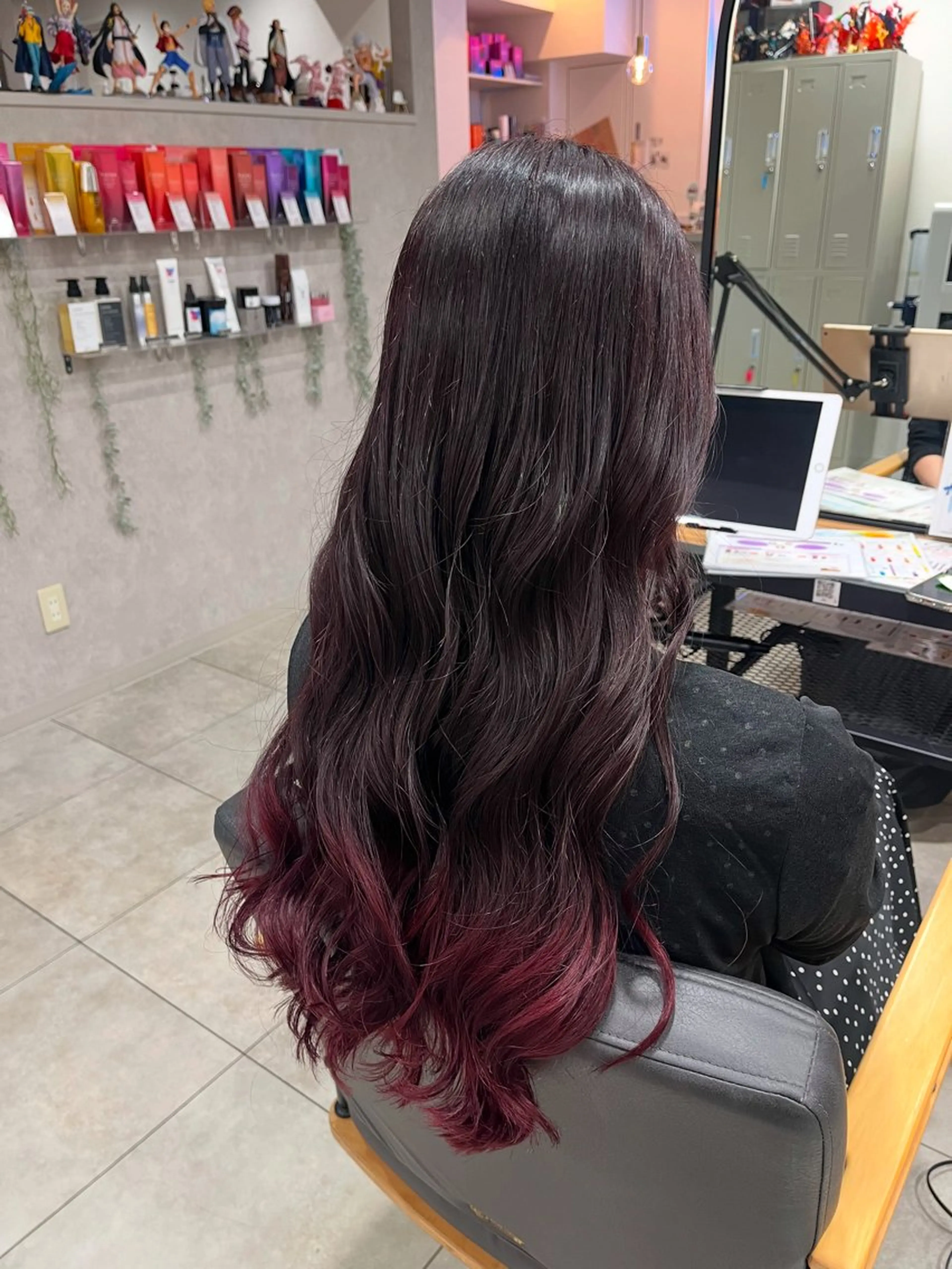 ロング カラー ブリーチ ヘアカラー sunny. マコトのヘアスタイル