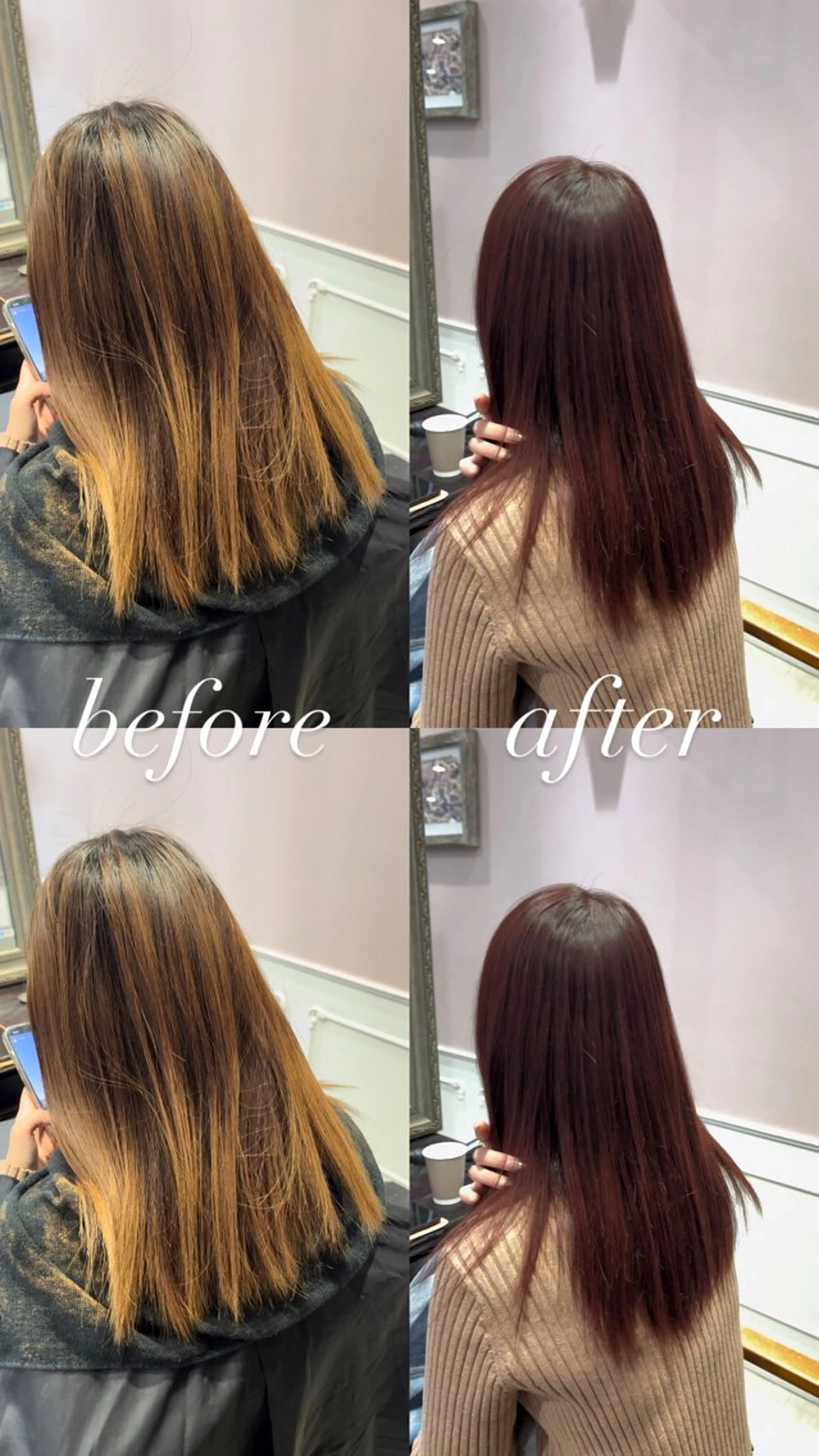 ロング カラー ブラウンカラー ピンクカラー ピンクブラウン レイヤー/透明感/髪 質改善/メンズ/佐藤のヘアスタイル