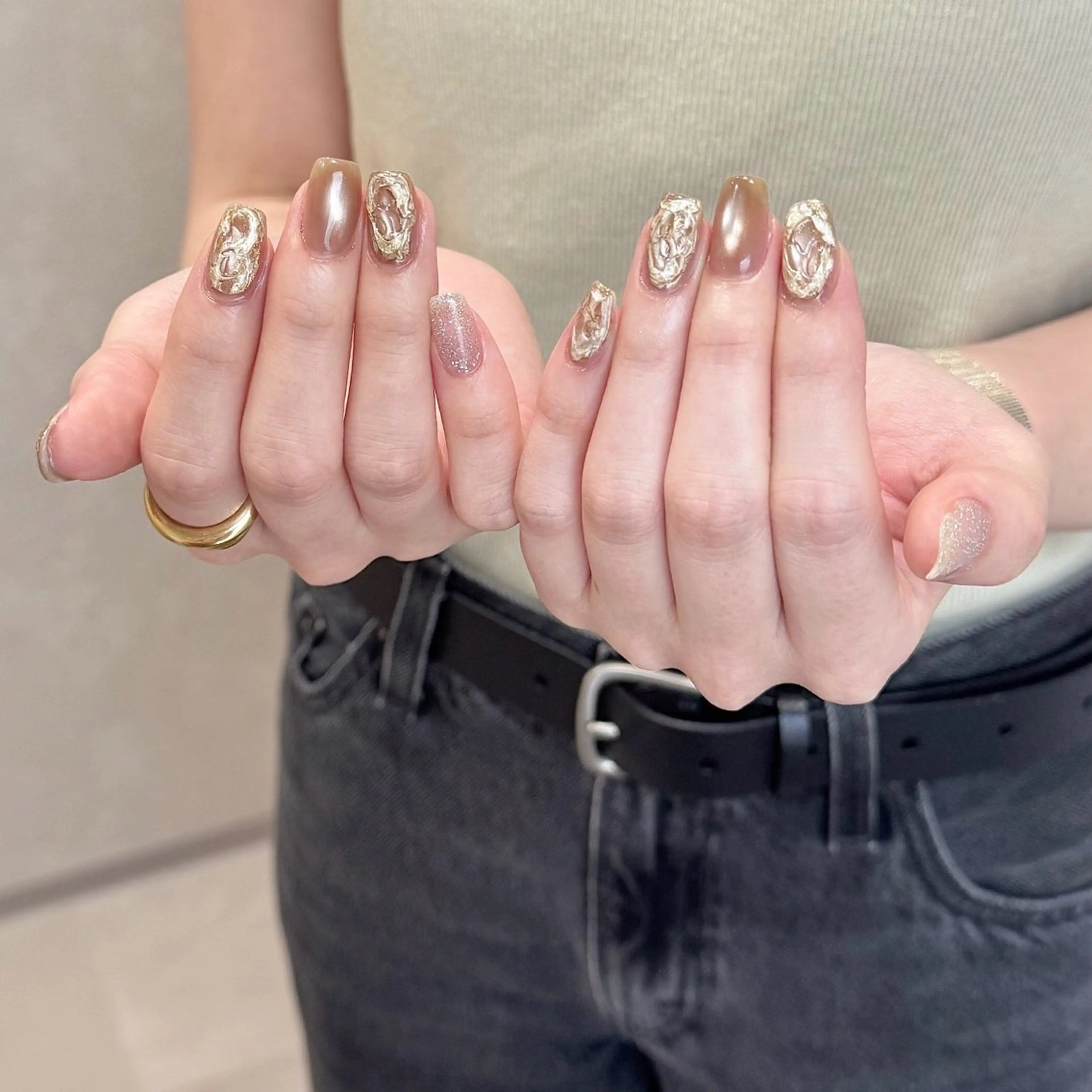 ネイル ハンドネイル NINE_ AKARIのネイルデザイン