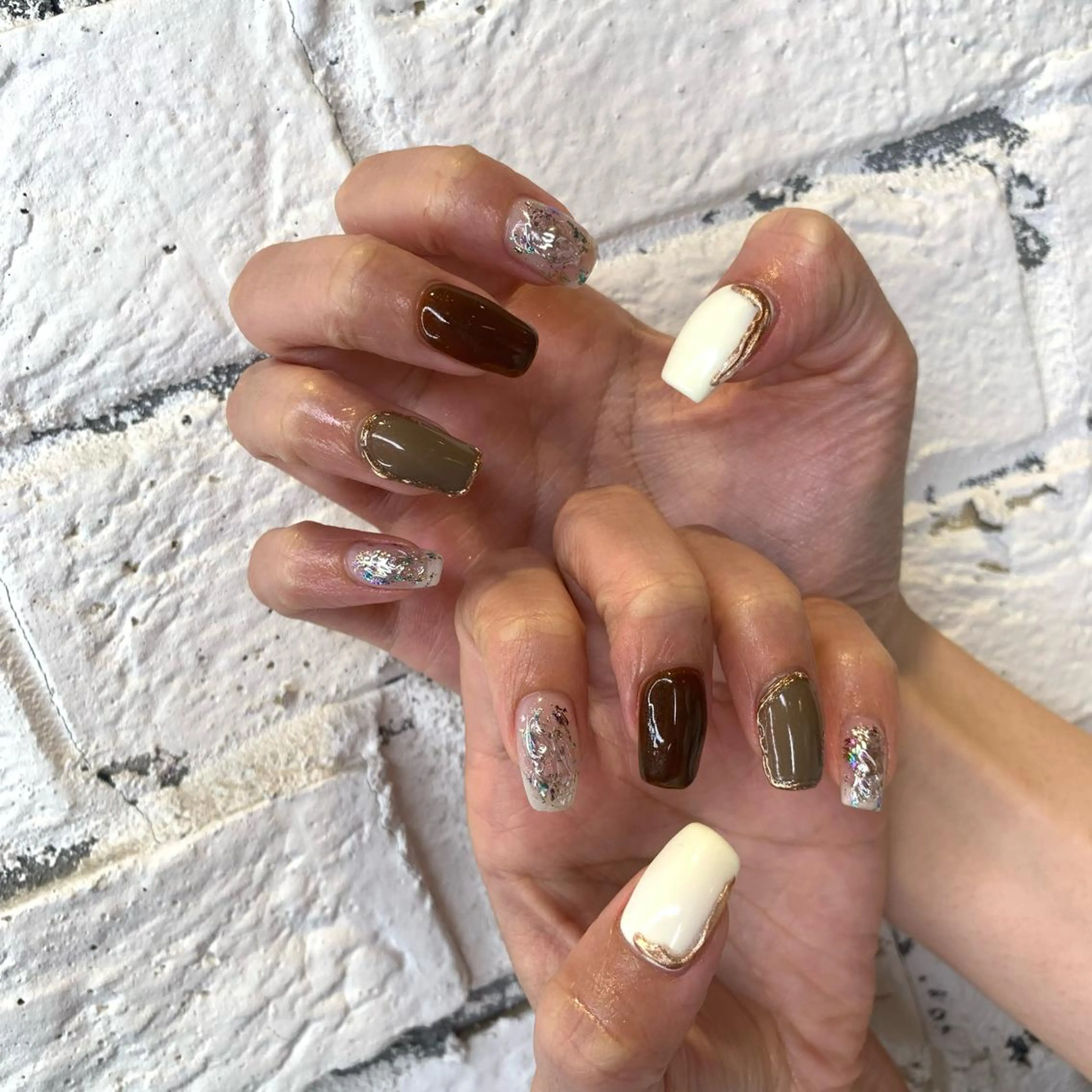 ネイル ゴールド ワンカラーネイル Lia所属・eri chan nailのネイルデザイン