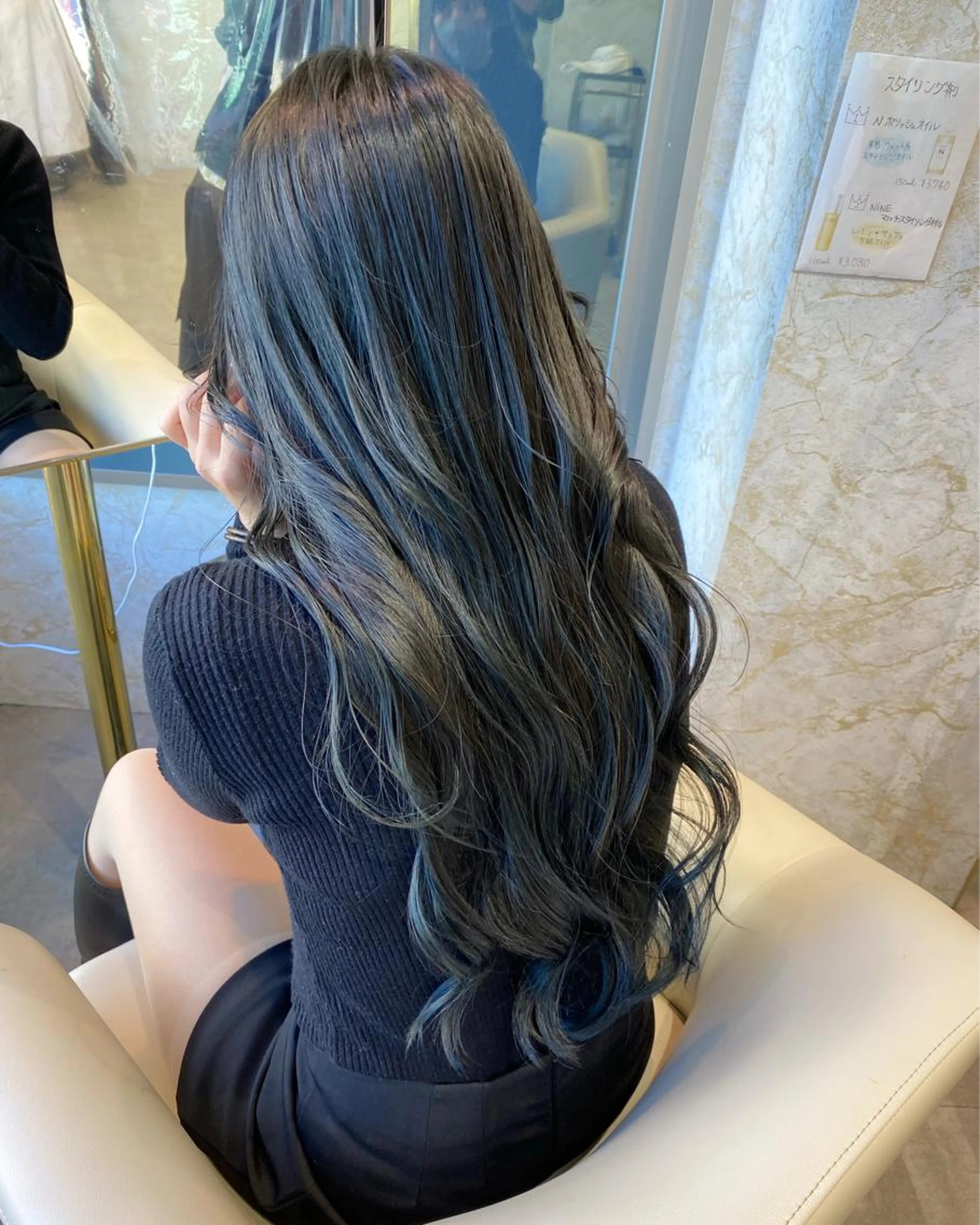 透明感カラー+Aujua4stepパーソナルシャンプートリートメント✨の写真