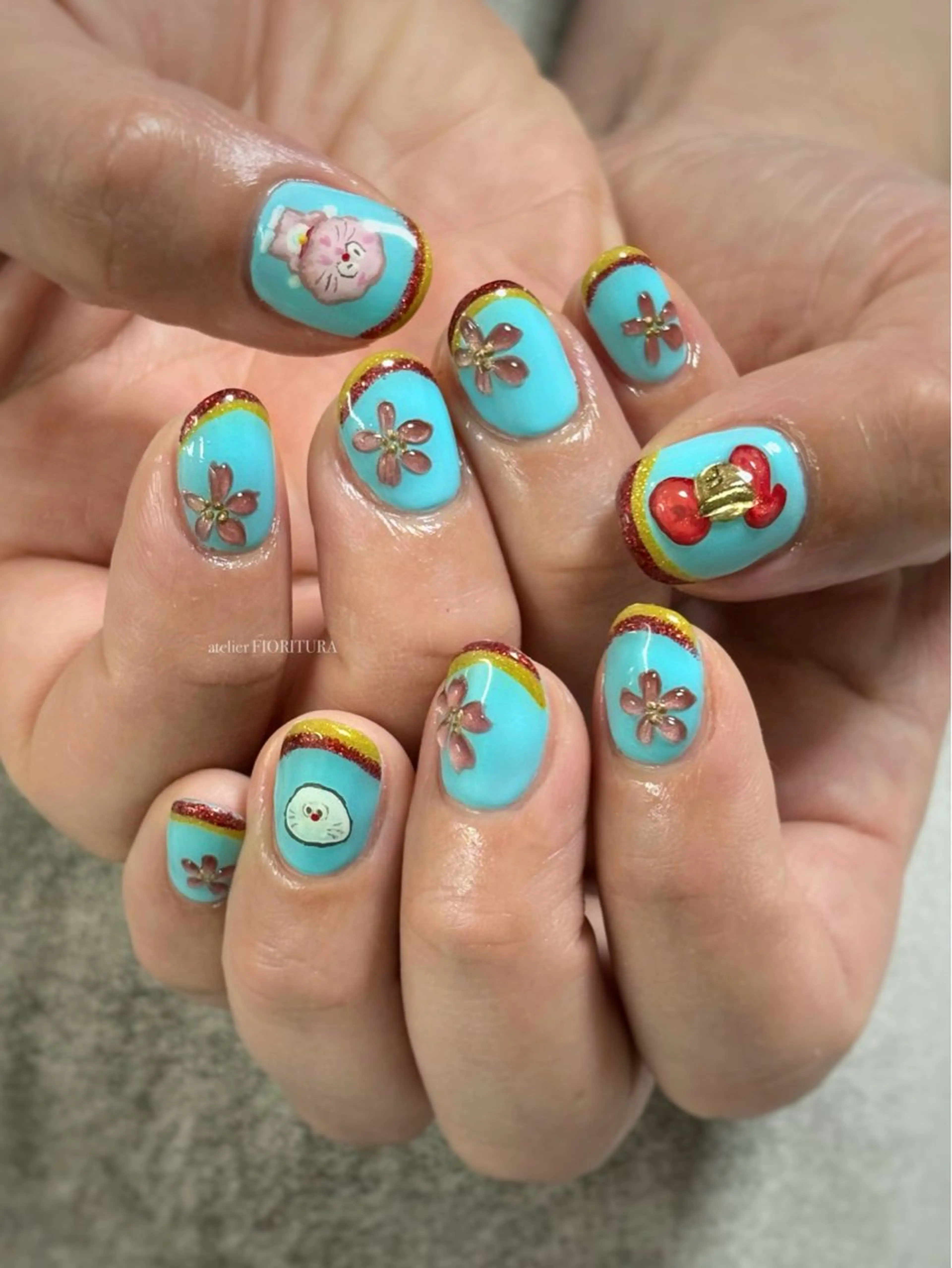 ネイル ハンドネイル FIORITURA Maikoのネイルデザイン