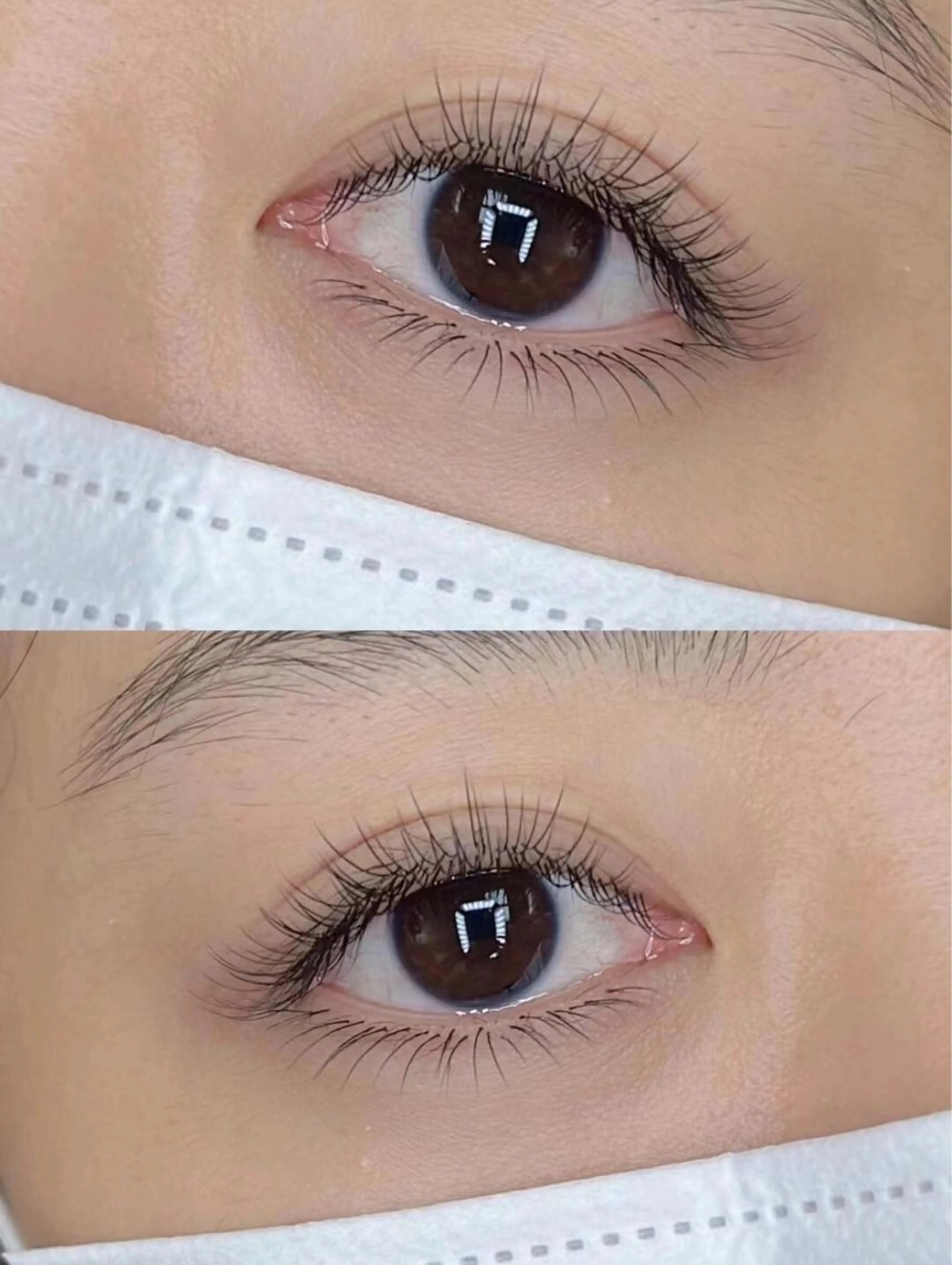 【束感フラット🎀】モチ抜群♡アイドル級まつげに❣️フラット100本+ コーティング付きの写真