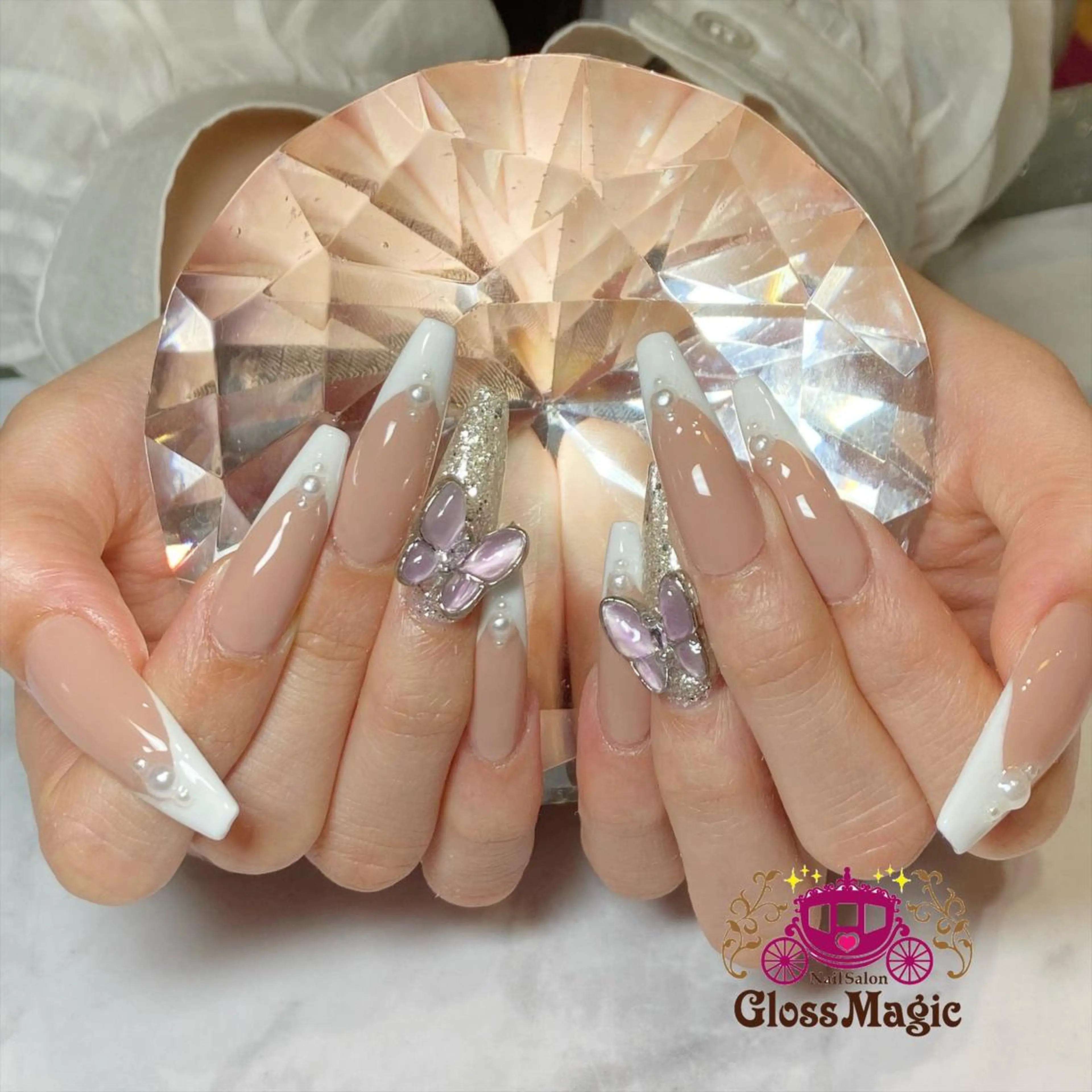 ネイル ロングネイル ハンドネイル YUN 💅のネイルデザイン