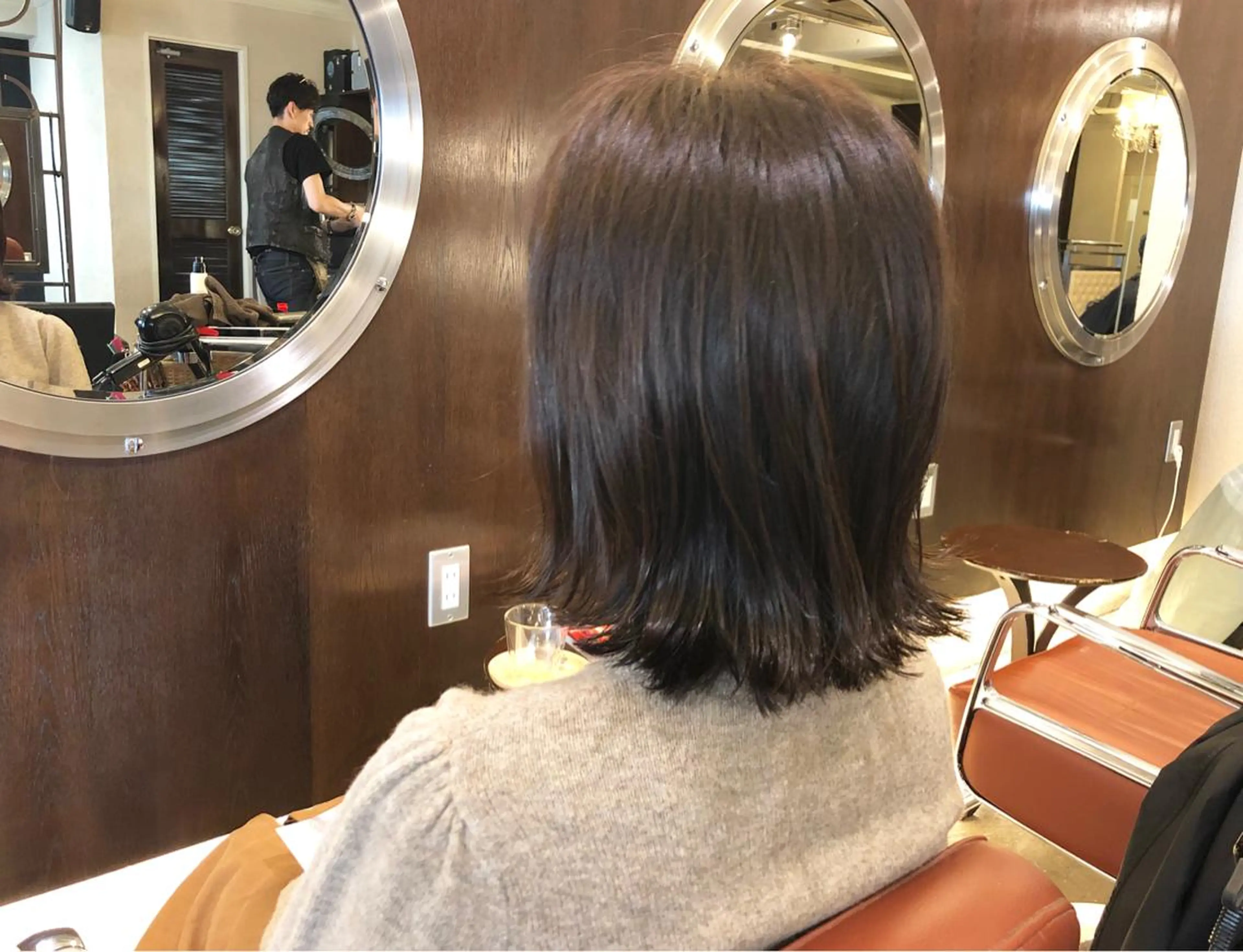 ミディアム カラー 髪質改善/艶髪/ 木山ゆかりのヘアスタイル