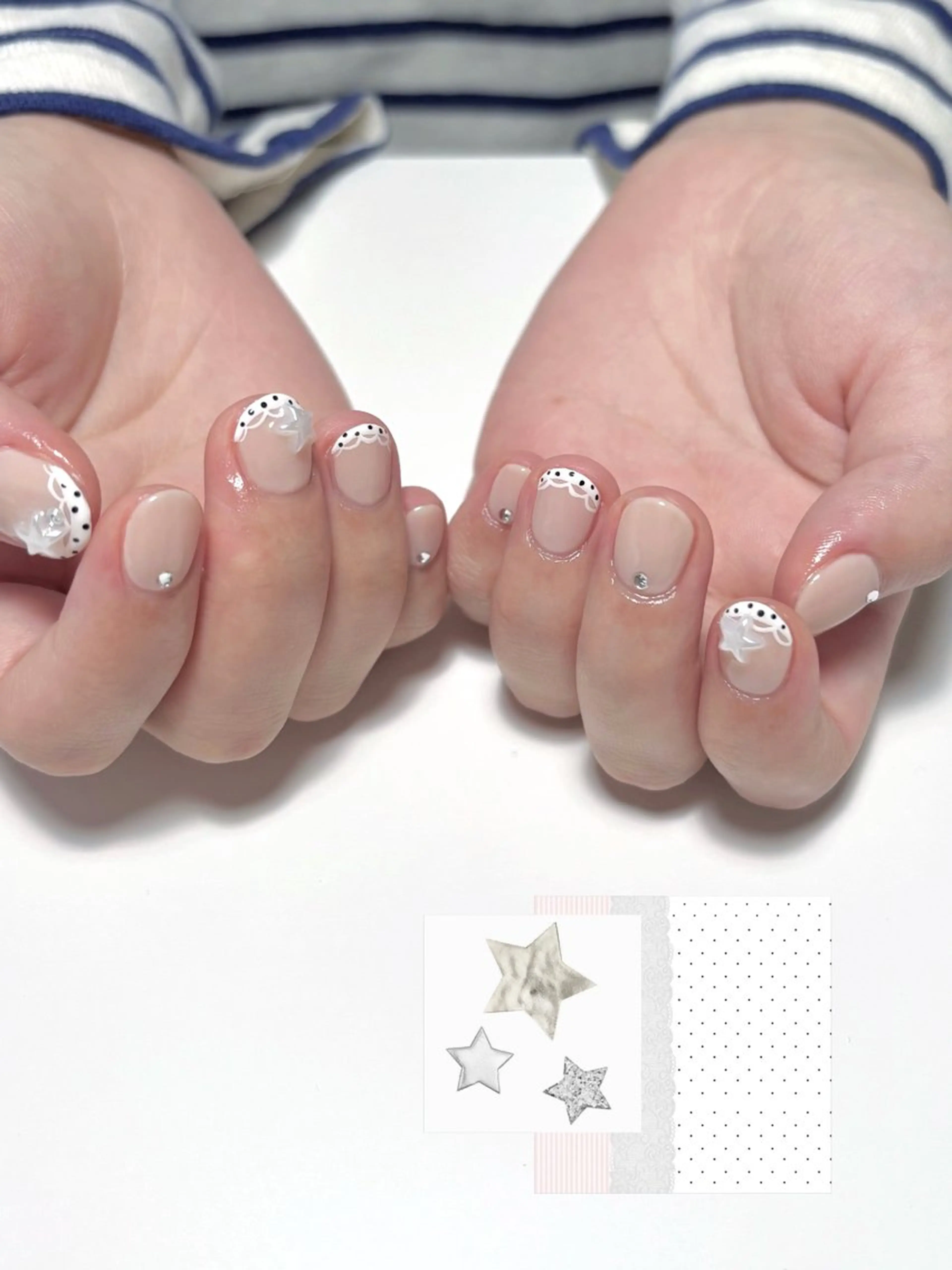 ネイル ハンドネイル my little 𖠿 .゜のネイルデザイン