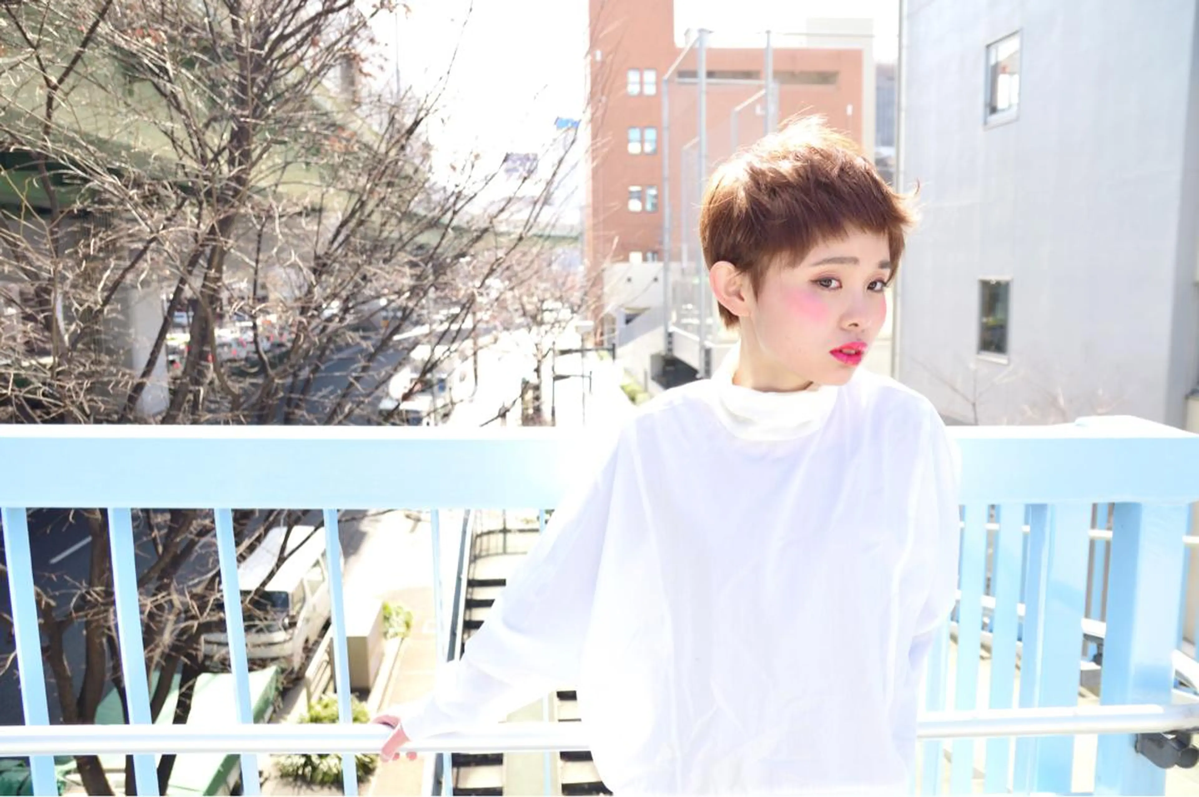 ショート カラー WHOLE所属・花井 啓好のヘアスタイル