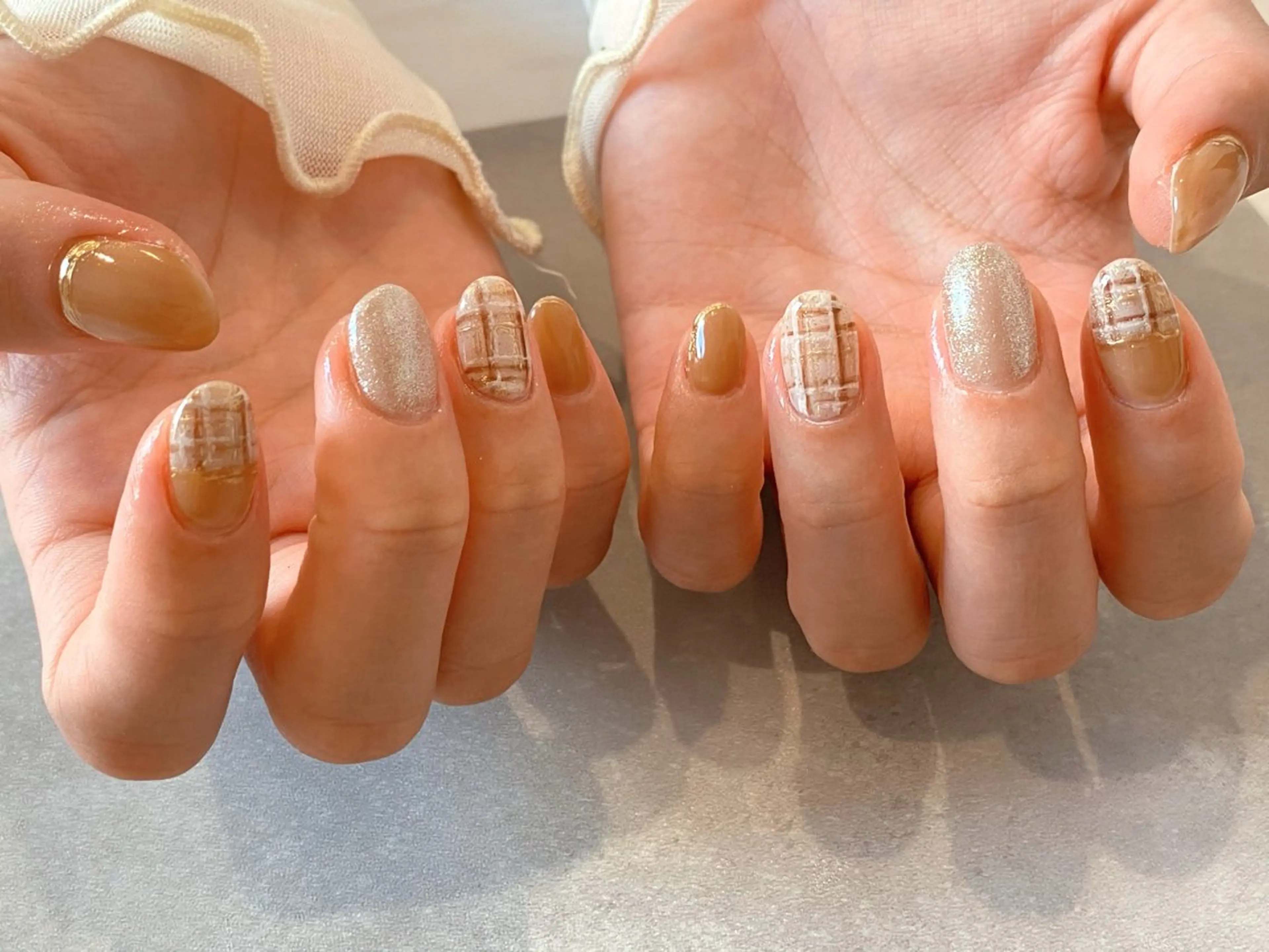 ネイル ハンドネイル sofa sae𓂃 𓈒𓏸のネイルデザイン