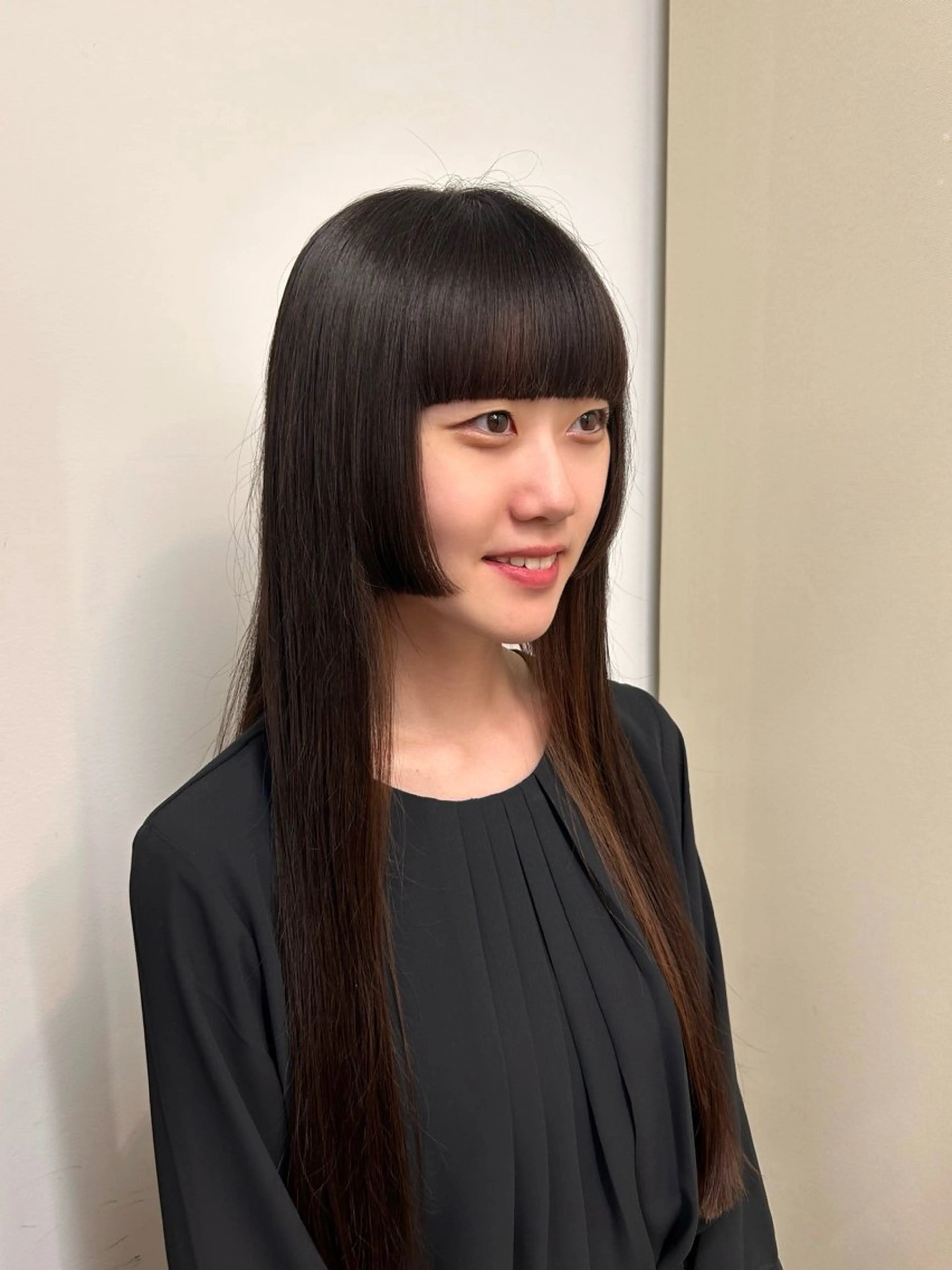 ロング 姫カット 土屋かすみ✁︎. ꙳ 姫カットのヘアスタイル