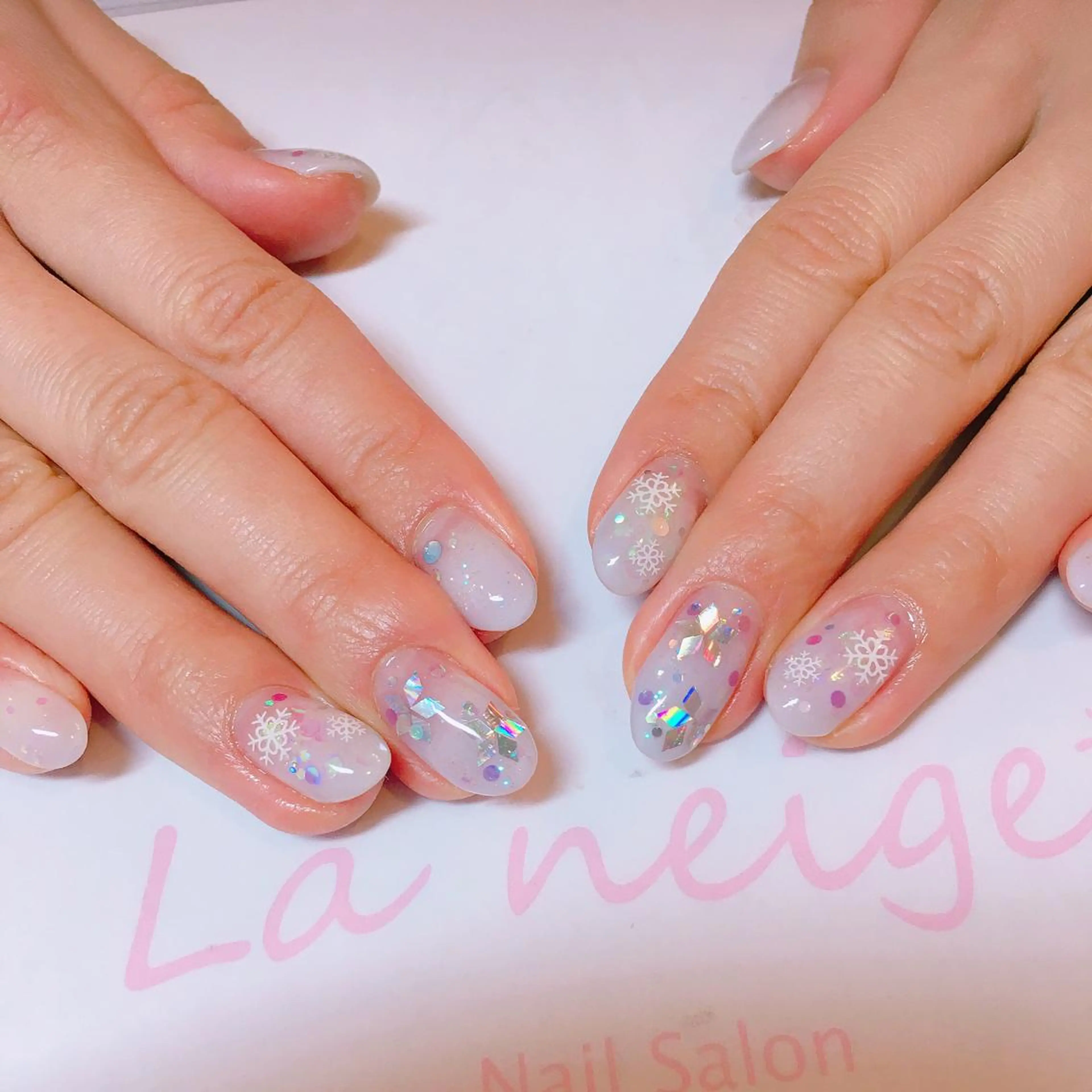 ネイル La neige* yuki 🐩🌙のネイルデザイン