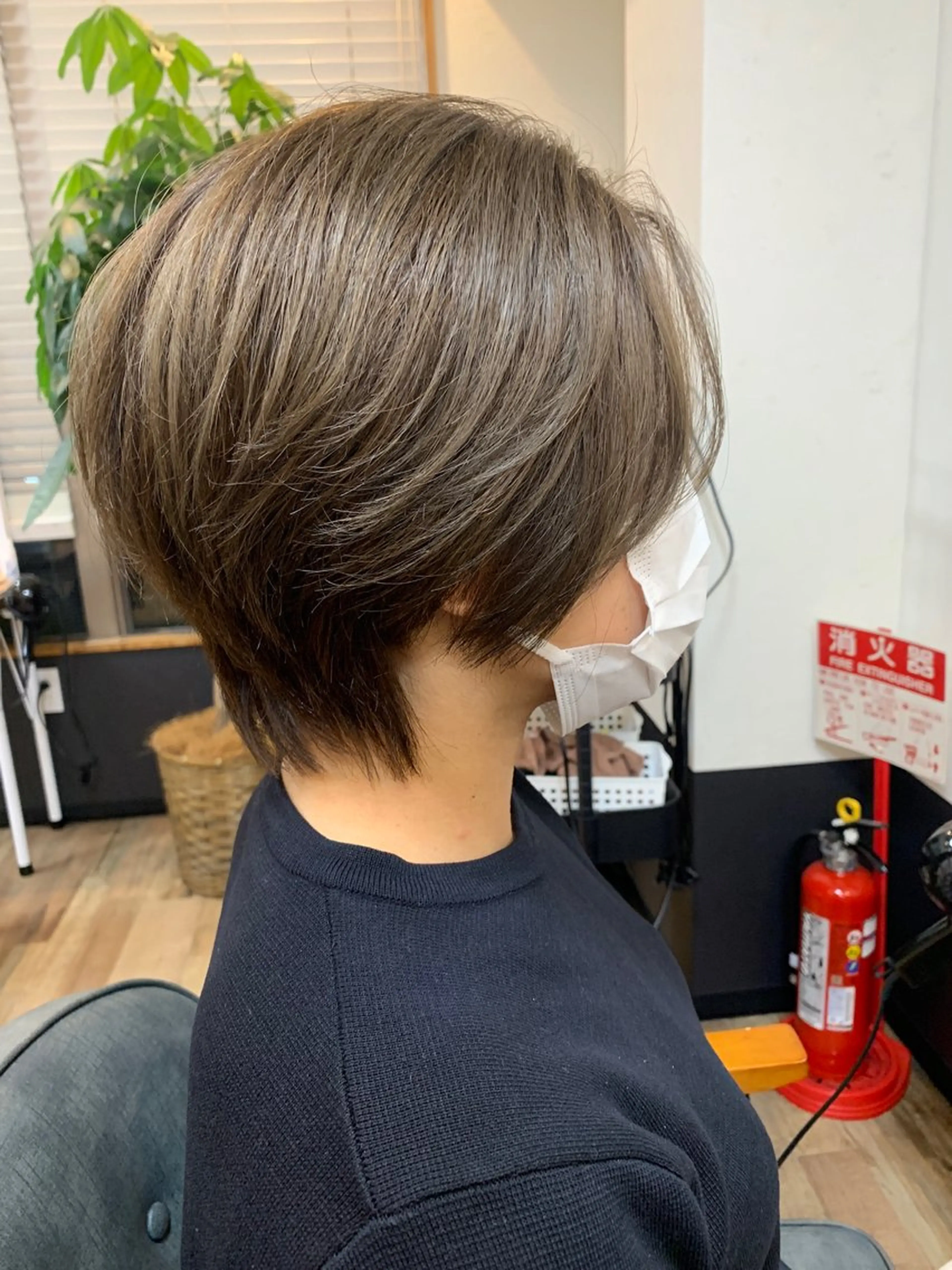 ショート ハンサムショート ショートヘア カット ヘアカラー トリートメント 竹原 徹のヘアスタイル