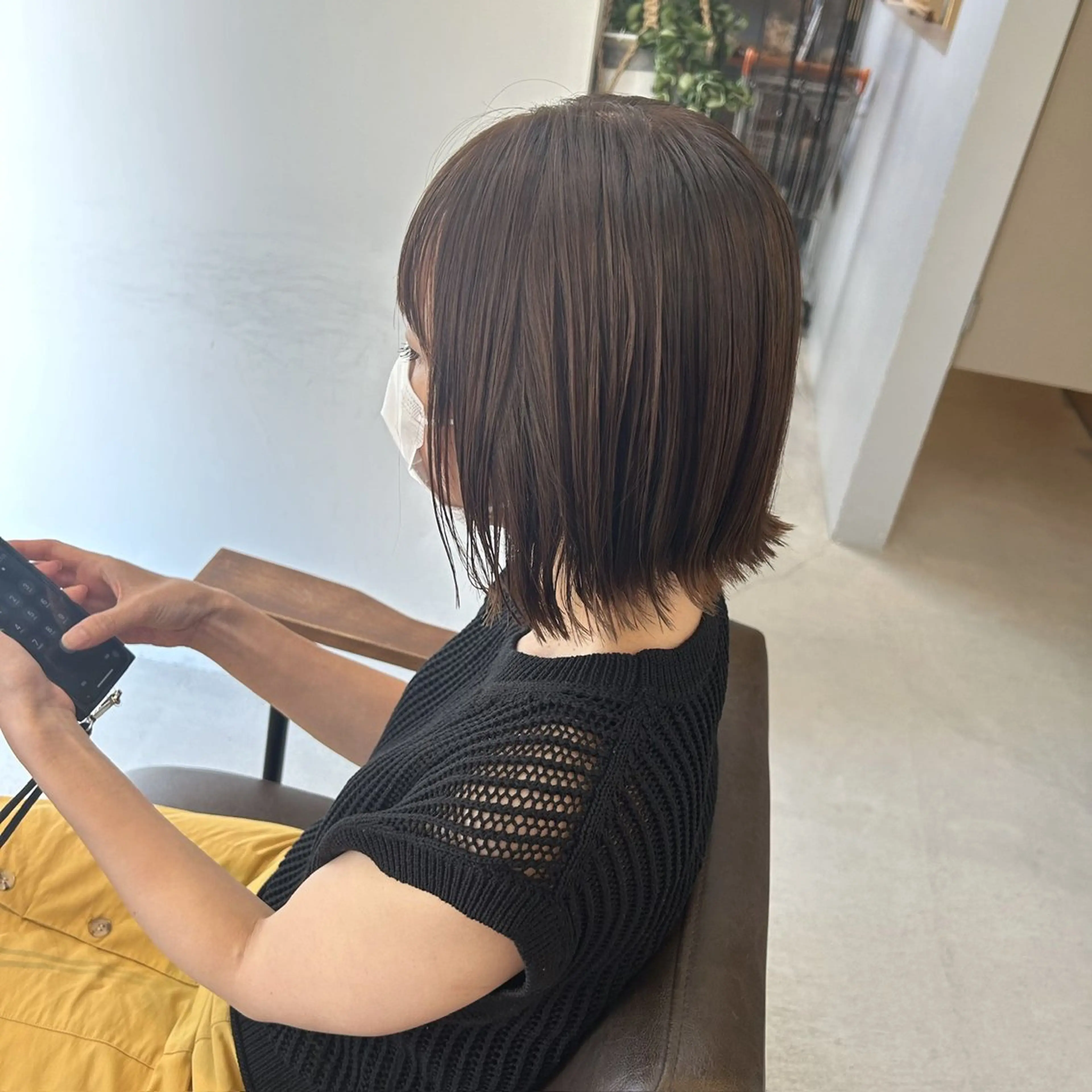 ショート カット ヘアカラー 綿貫 美雪のヘアスタイル