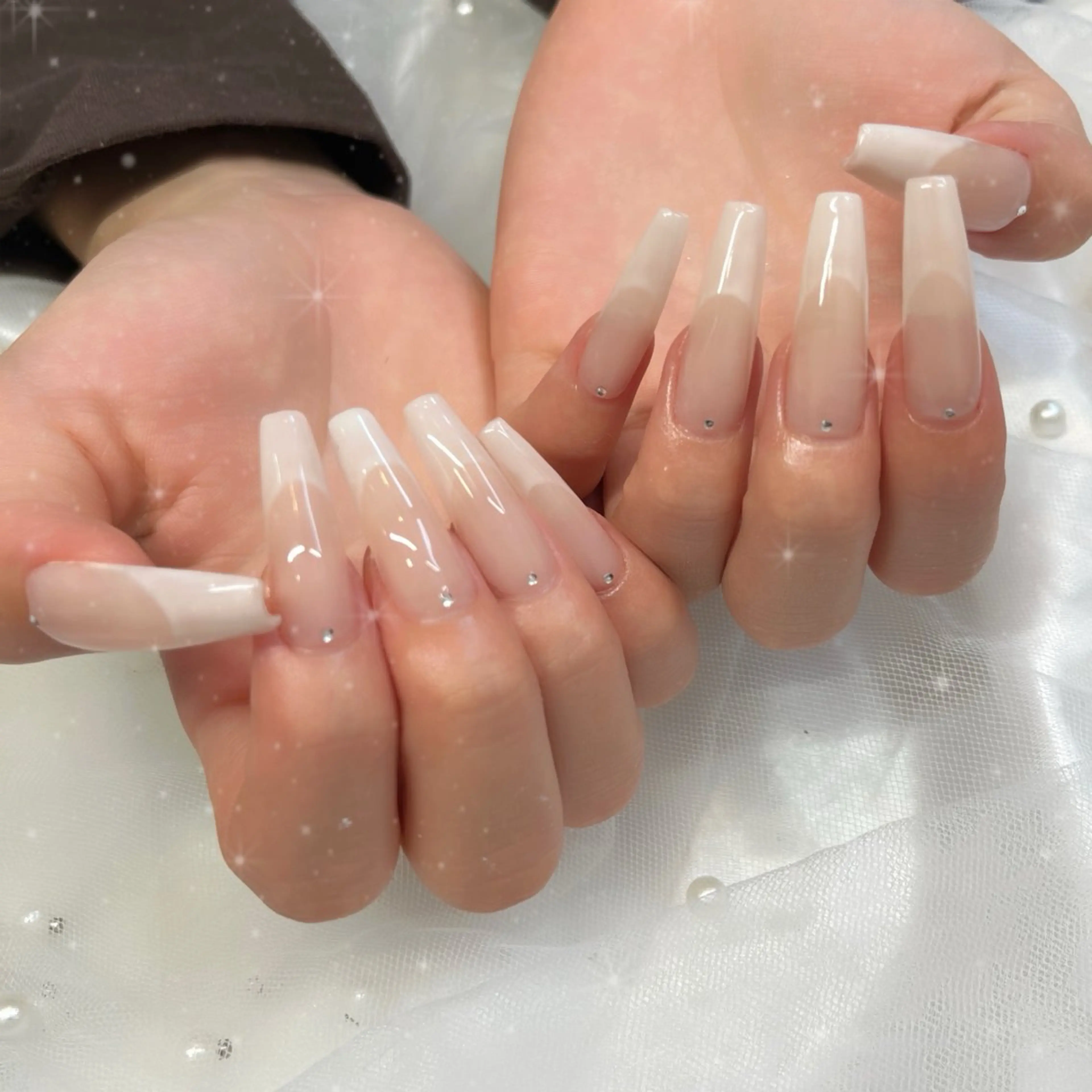 ネイル フレンチネイル ハンドネイル BlueDaisy 栄本店のネイルデザイン