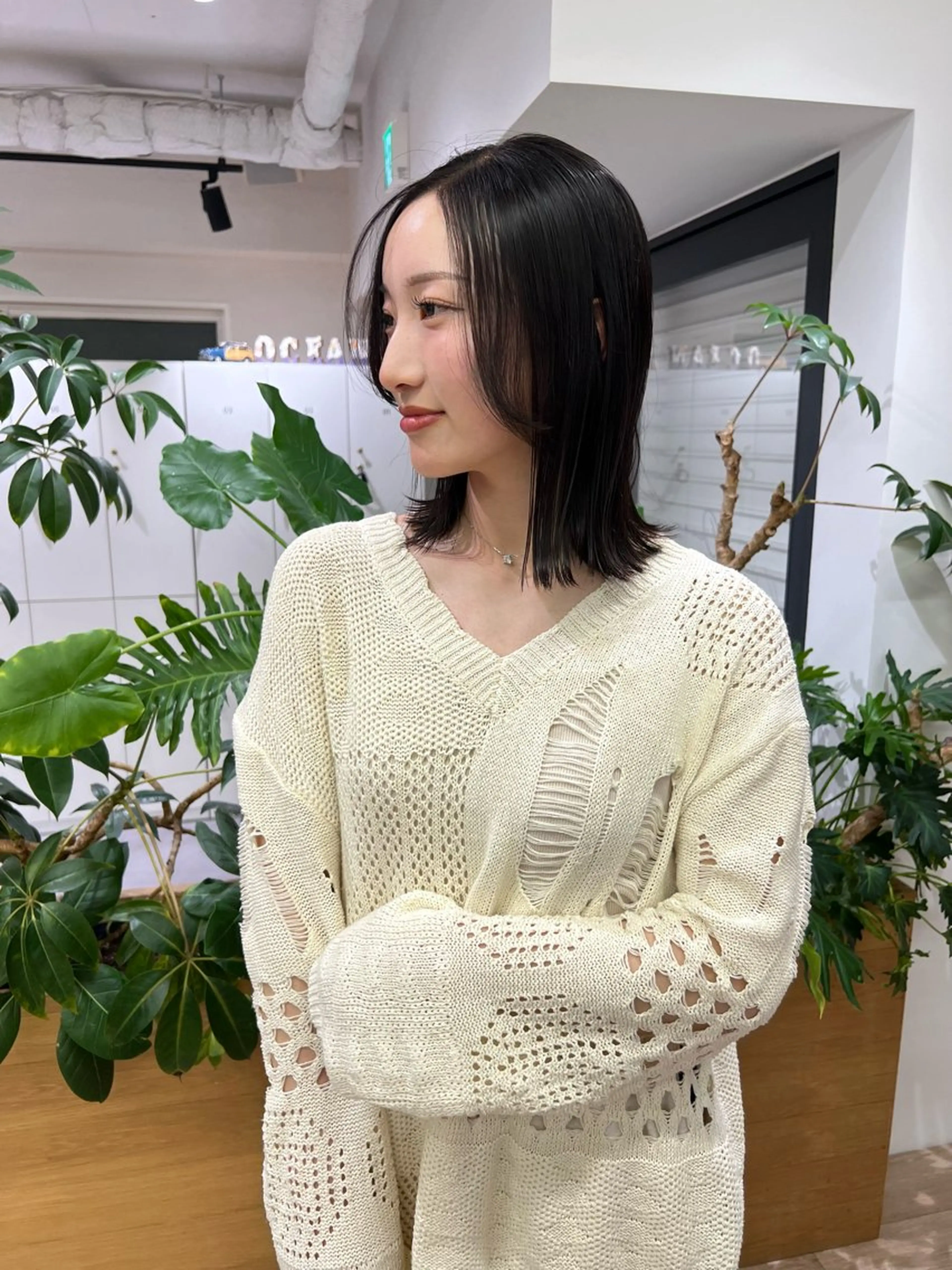 【🉐ミニモ限定🉐】カット+透明感カラー+プル艶Aujuaトリートメント✂️の写真