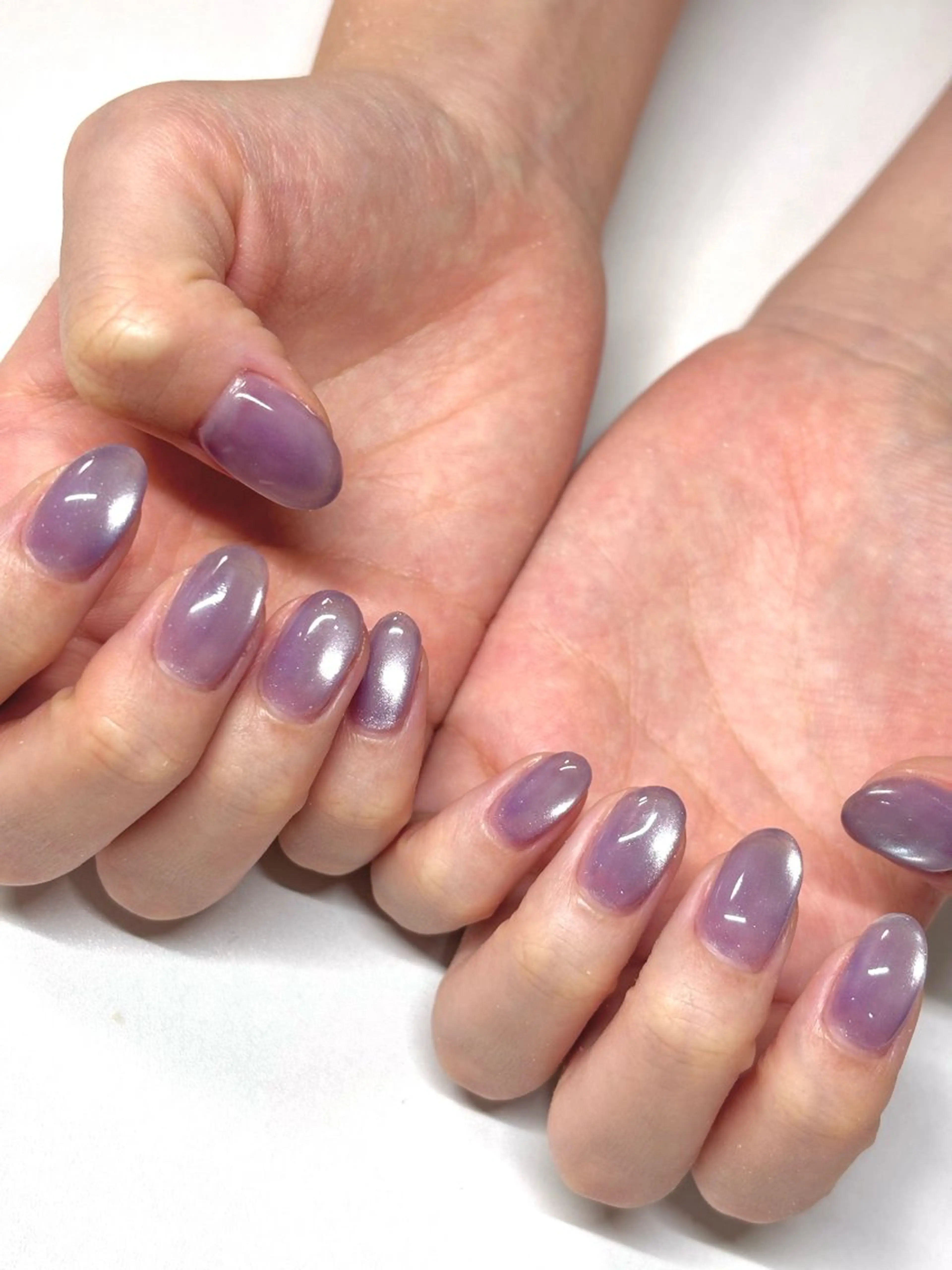 ネイル 氷ネイル・うるうるネイル マグネットネイル ハンドネイル Chipi Nodokaのネイルデザイン