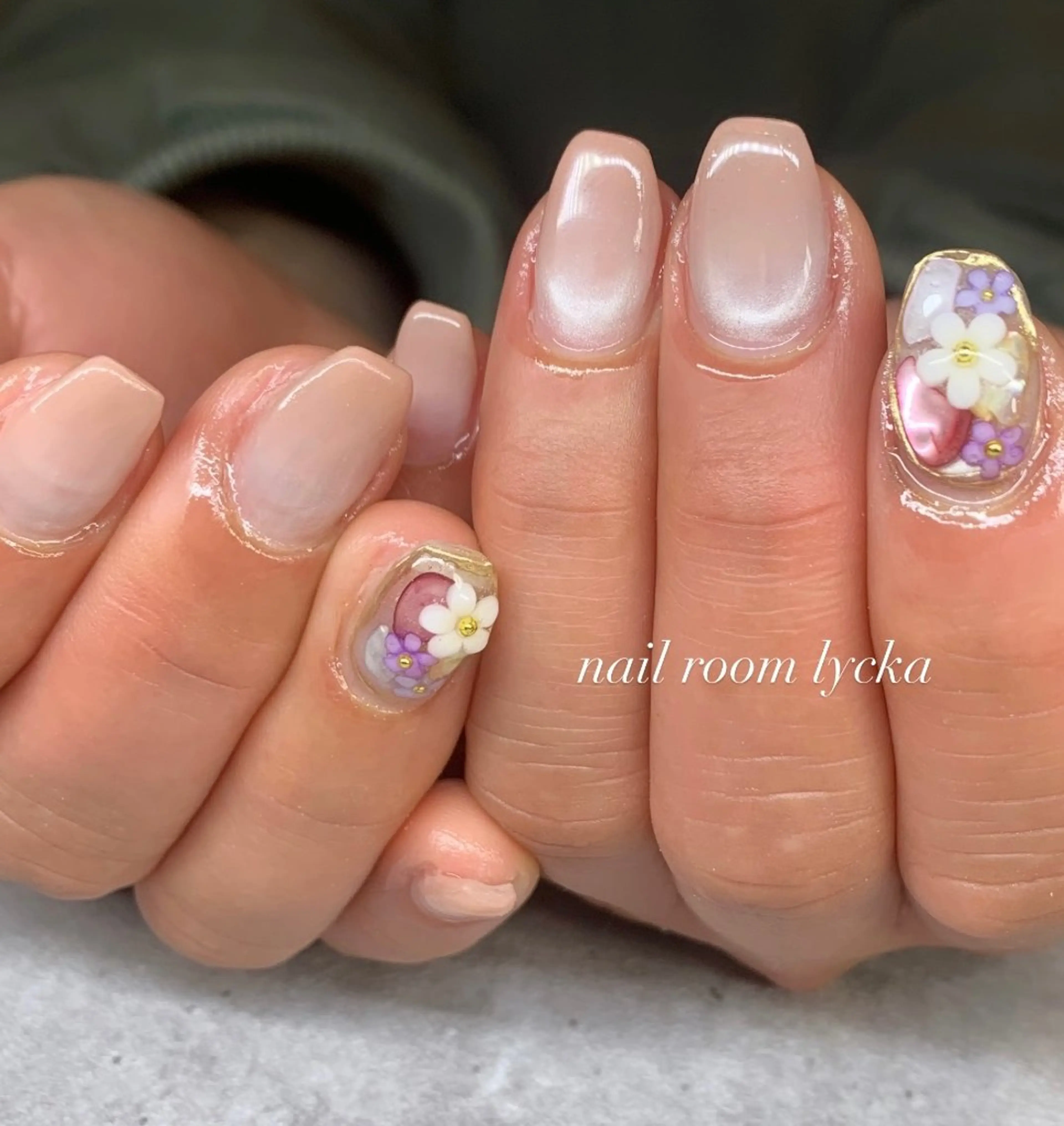 ネイル ﾈｲﾙﾙｰﾑﾘｯｶ 𝐦𝐚𝐲𝐮のネイルデザイン