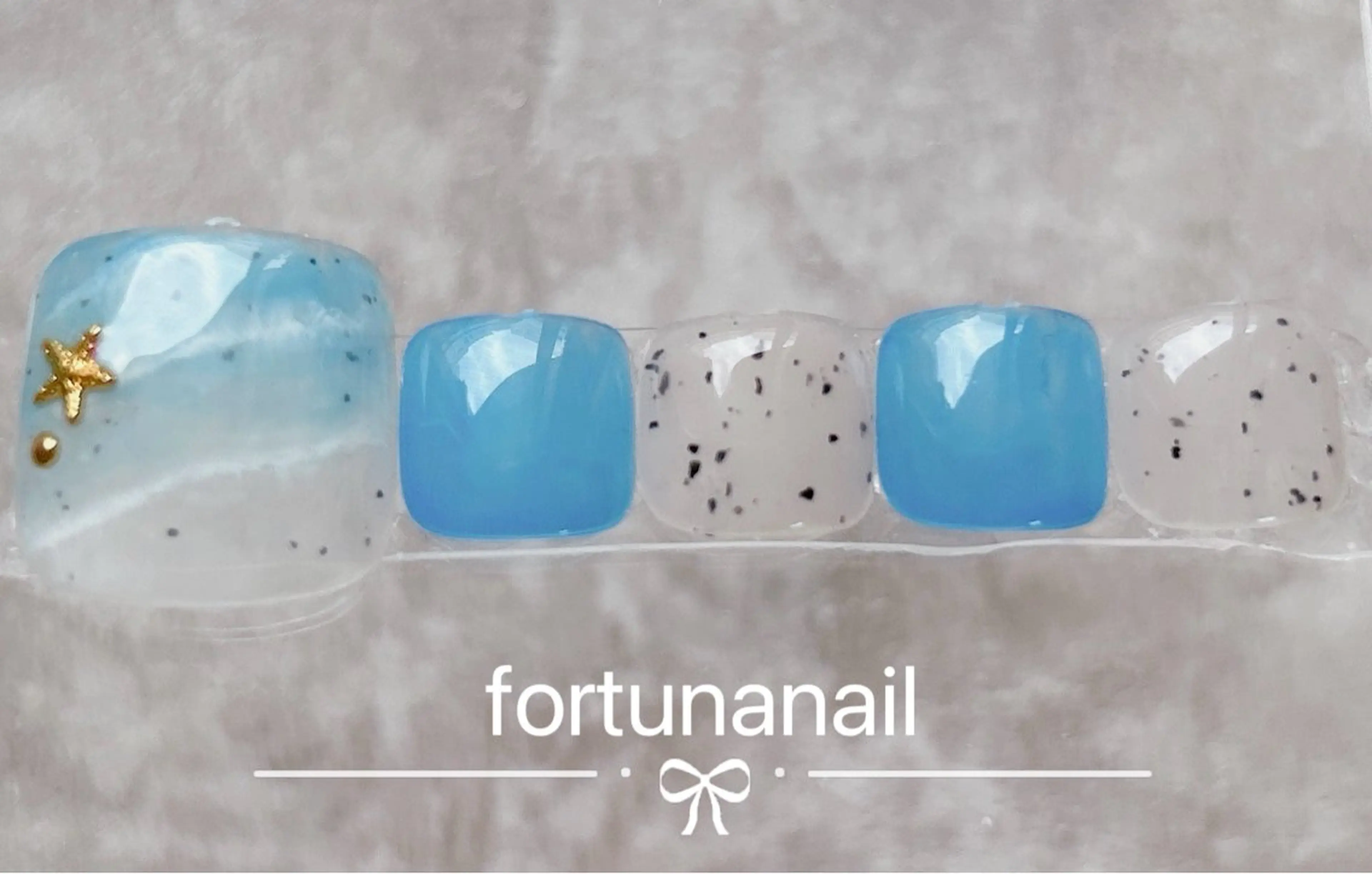 ネイル フットネイル Nail •Head スパFortunaのネイルデザイン