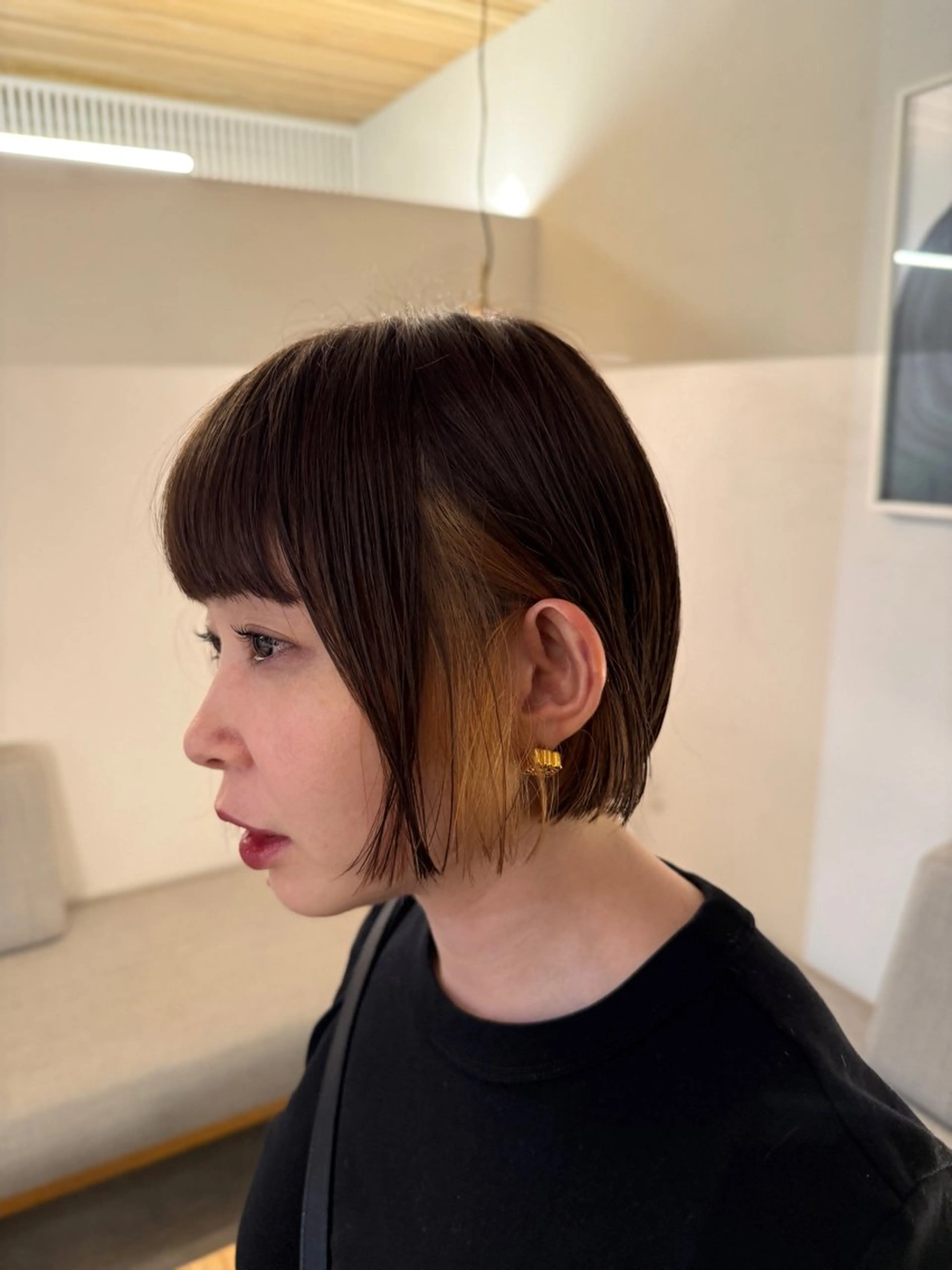 ショート カット メンズパーマ／ボブ 星本広海のヘアスタイル