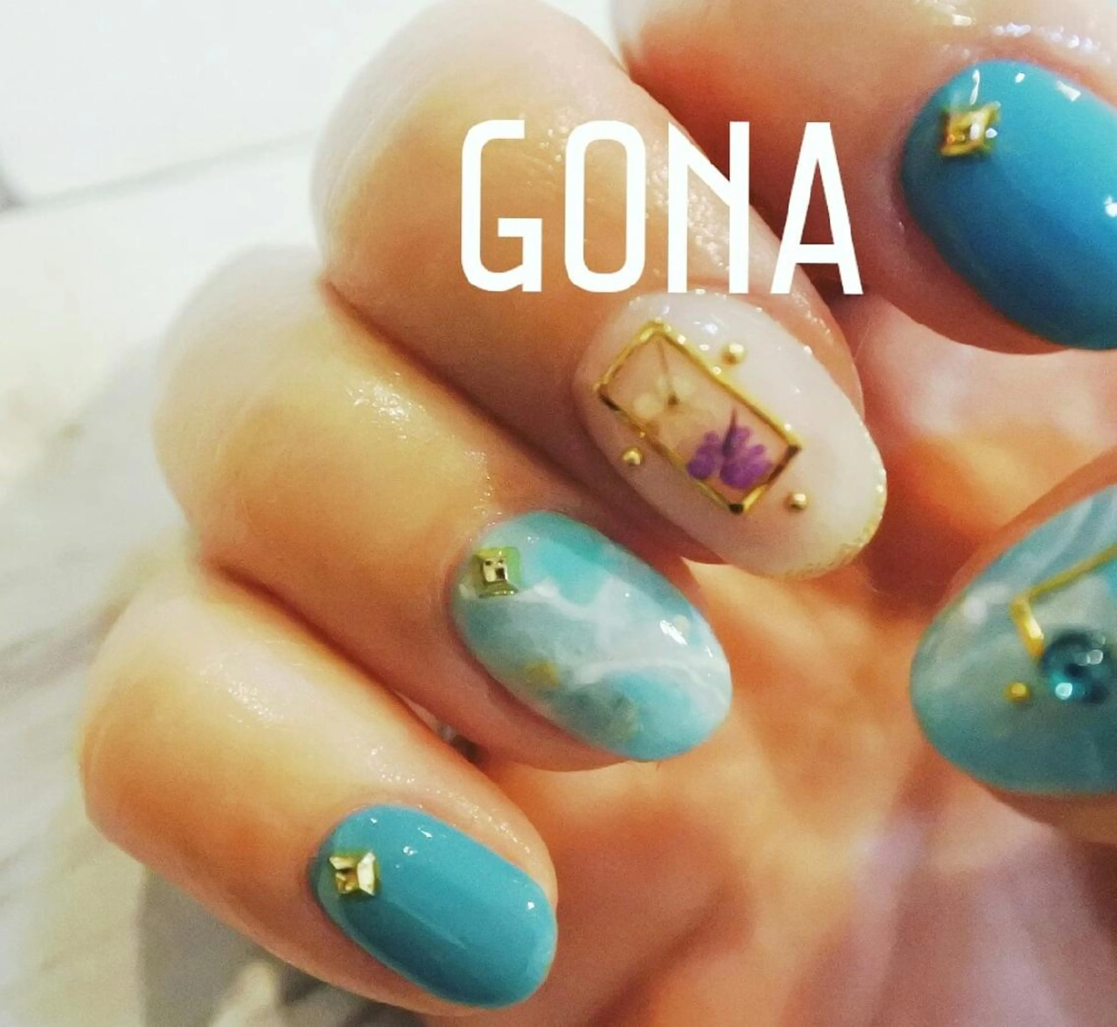 ネイル ネイルサロン&スクールGONA所属・ネイルサロン& スクールGONAのネイルデザイン