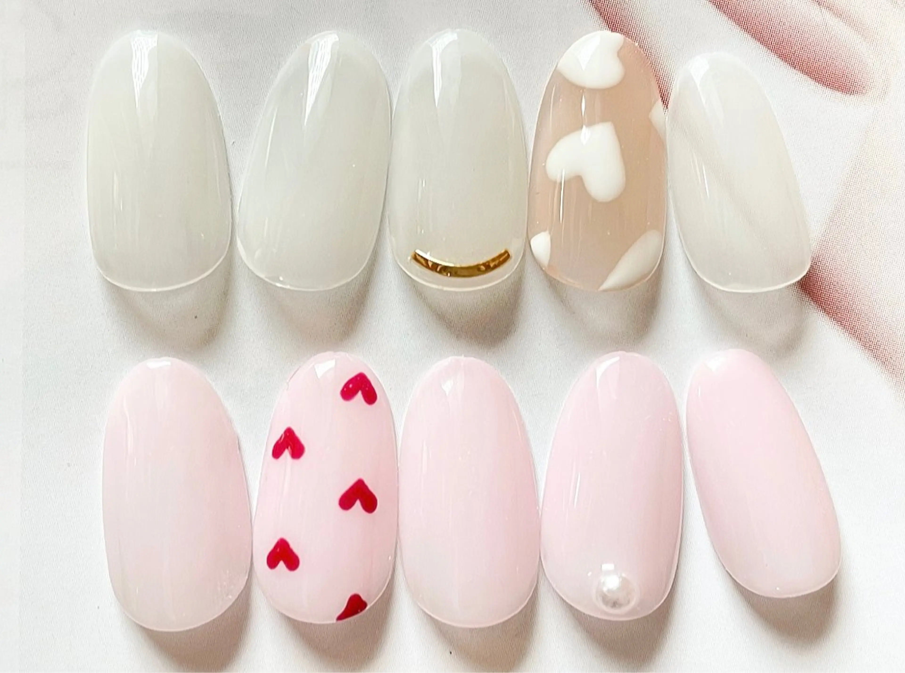 ネイル Viseo《6週間 長持ちパラジェル》のネイルデザイン