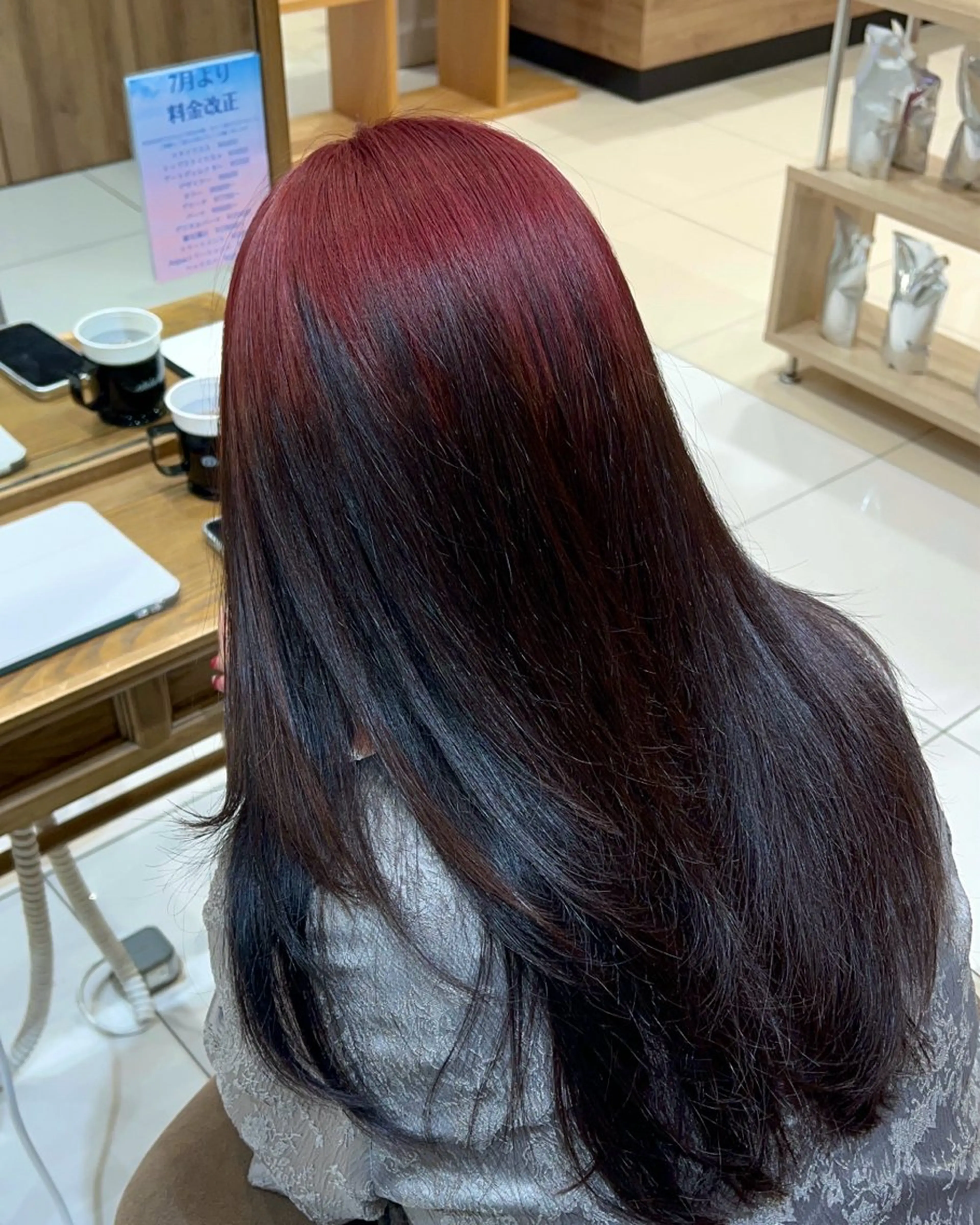 ロング カラー ヘアカラー 🌞レイヤー×カラー 前川那津美🌞のヘアスタイル