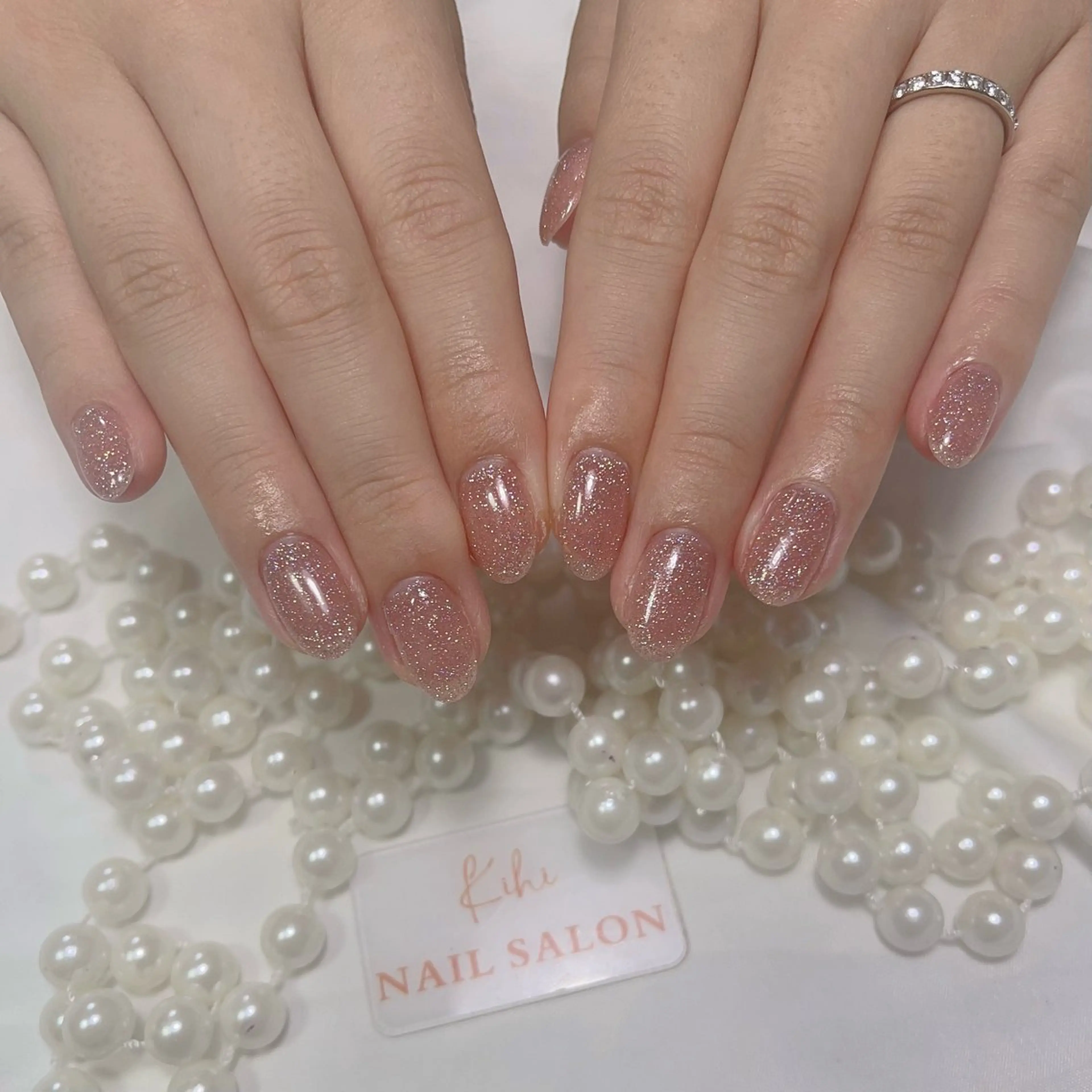 ネイル アートネイル フレンチネイル ジェルネイル グラデーション 韓国ネイル ハンドネイル ハンドケア さくら💮💮 【オフ無料】のネイルデザイン