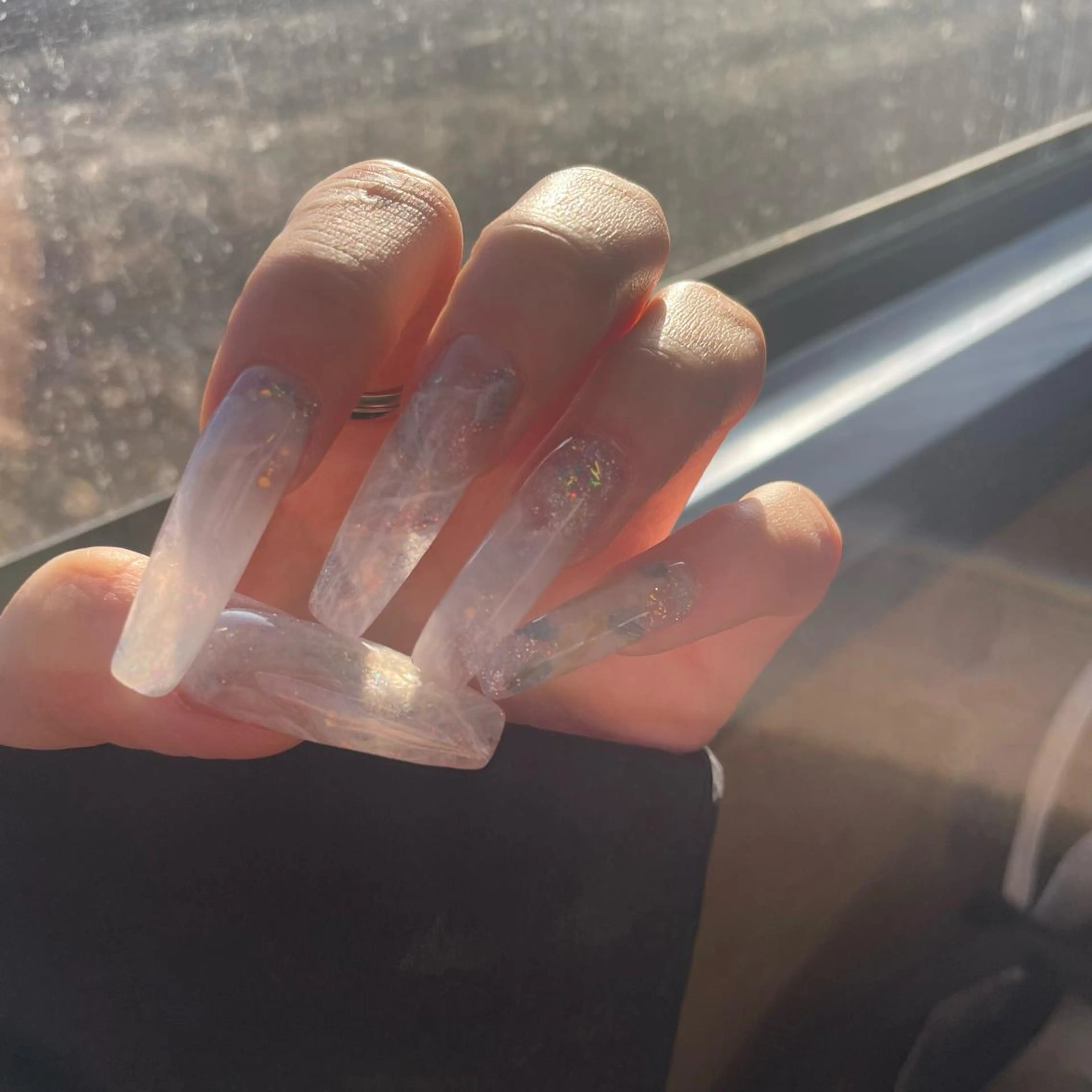 【当日ok/韓国/y2k🪄】long nail acrylic nuanceの写真