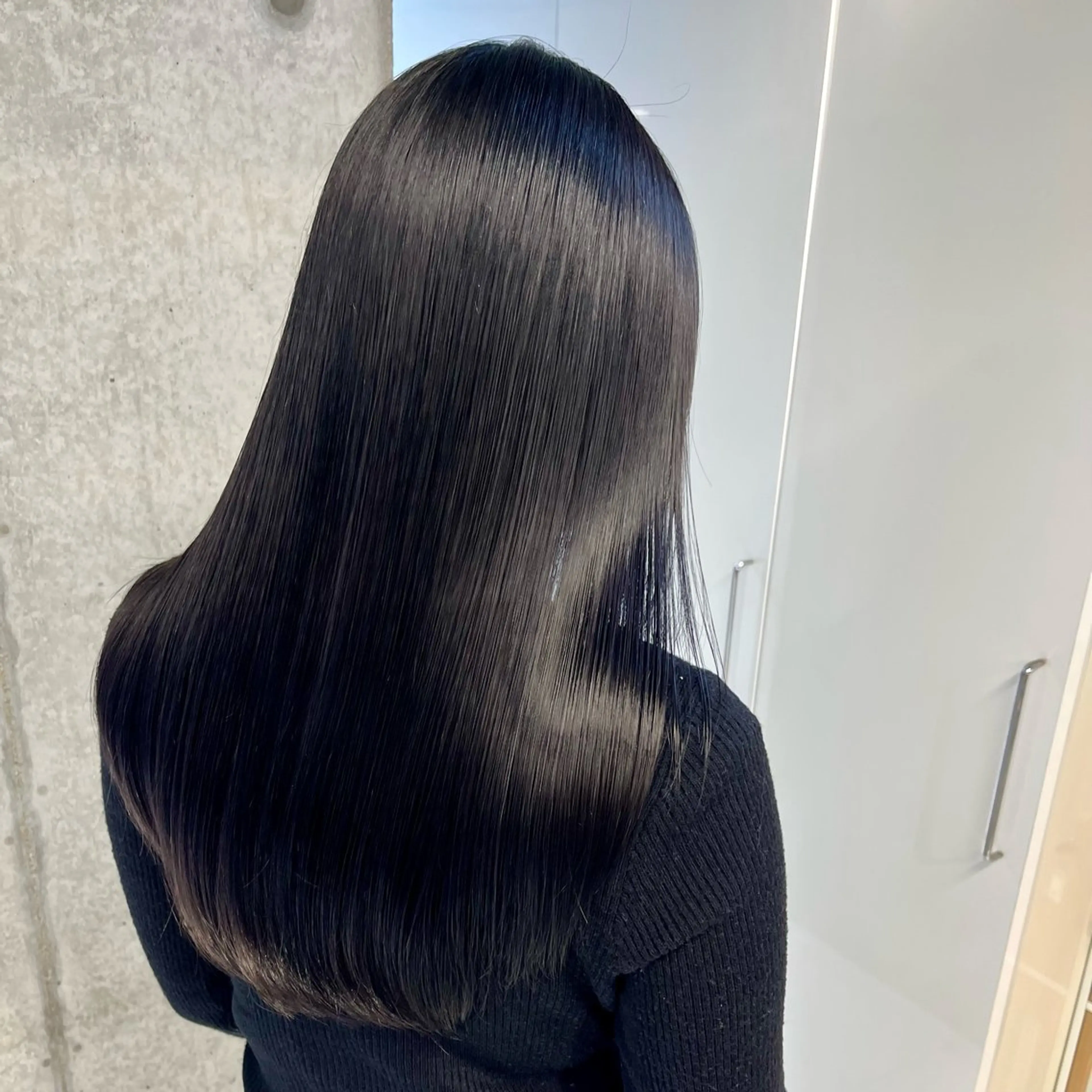 ロング カラー ベージュカラー 髪質改善 ヘアカラー トリートメント りおな/髪質改善/ カラー /平尾のヘアスタイル