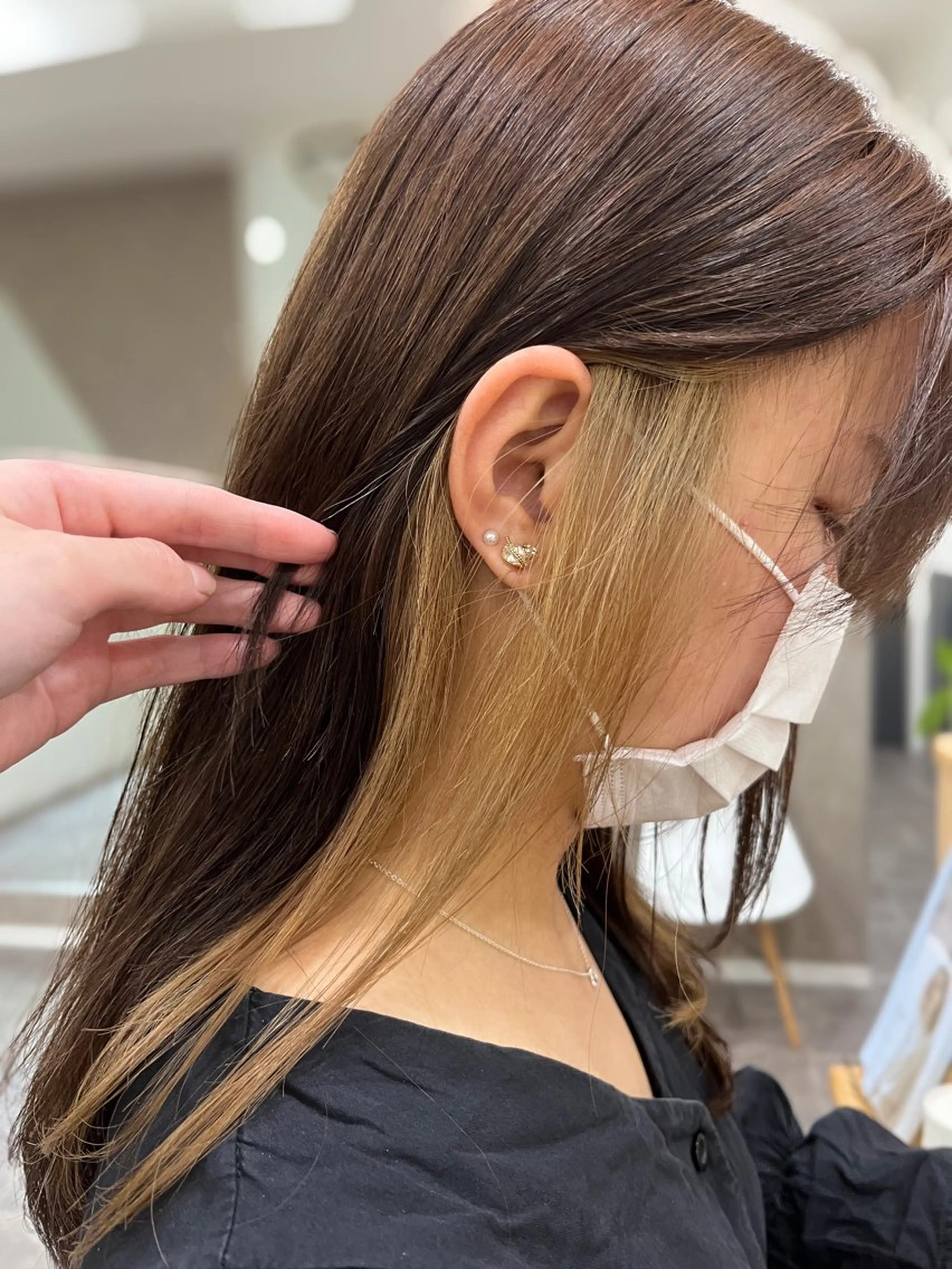 ロング カラー ヘアカラー トリートメント kakko所属・(kakko) ayumiのヘアスタイル