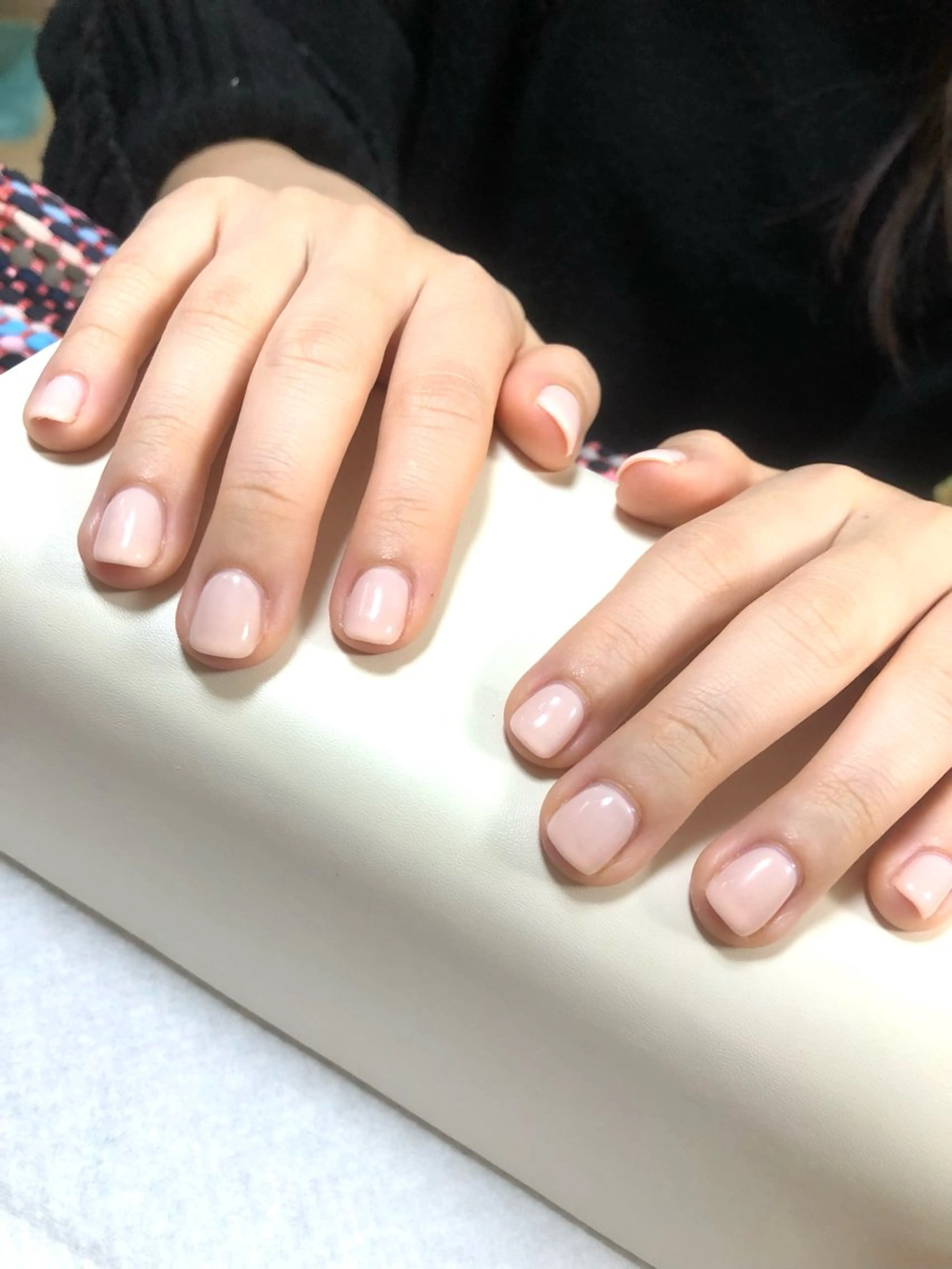 ネイル ワンカラーネイル シンプルネイル ホワイト ハンドネイル meeho所属・salon *meehoのネイルデザイン