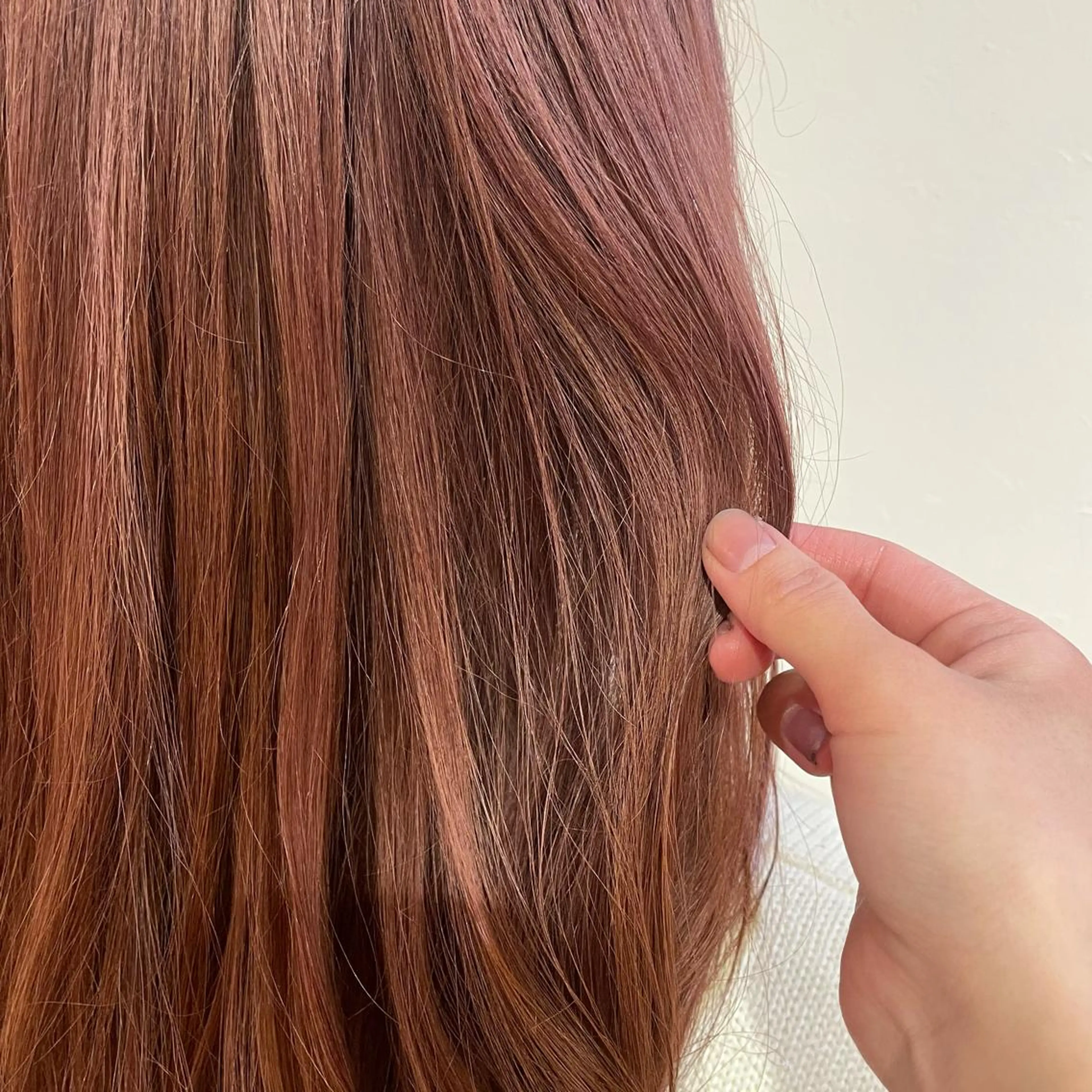 ロング カラー ヘアアレンジ ピンクカラー なつき/艶ピンク/ girly hairのヘアスタイル